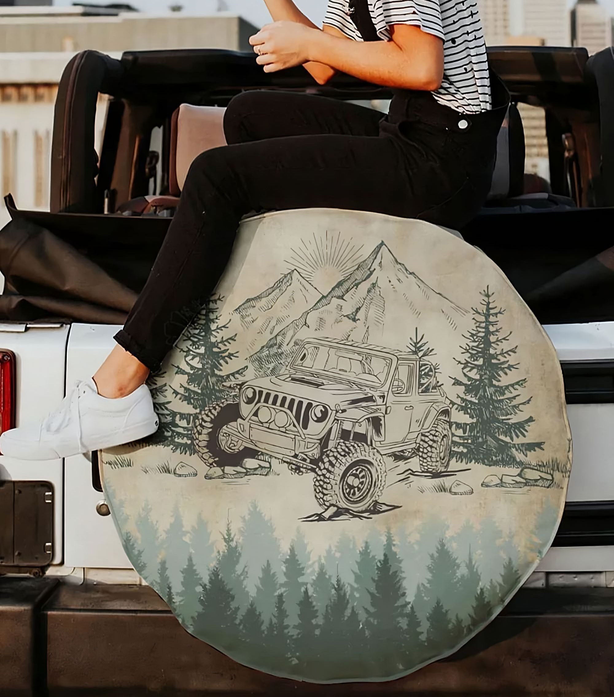 not-all-who-wander-are-lost-forest-spare-tire-cover