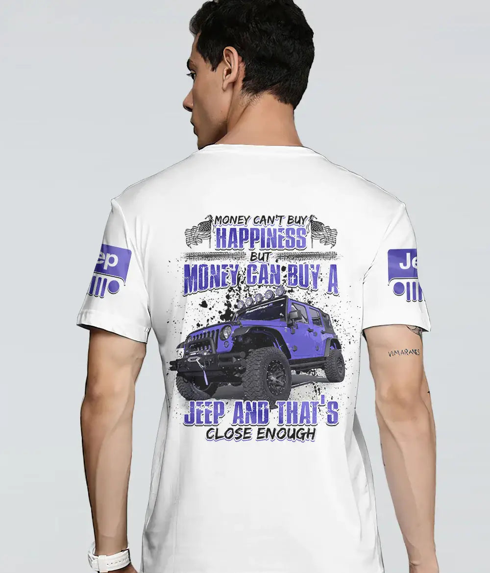 money-cant-buy-happines-jeep-t-shirt