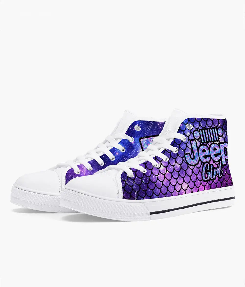 jeep-girl-mermaid-galaxy-high-top-canvas-shoes-high-top-shoes