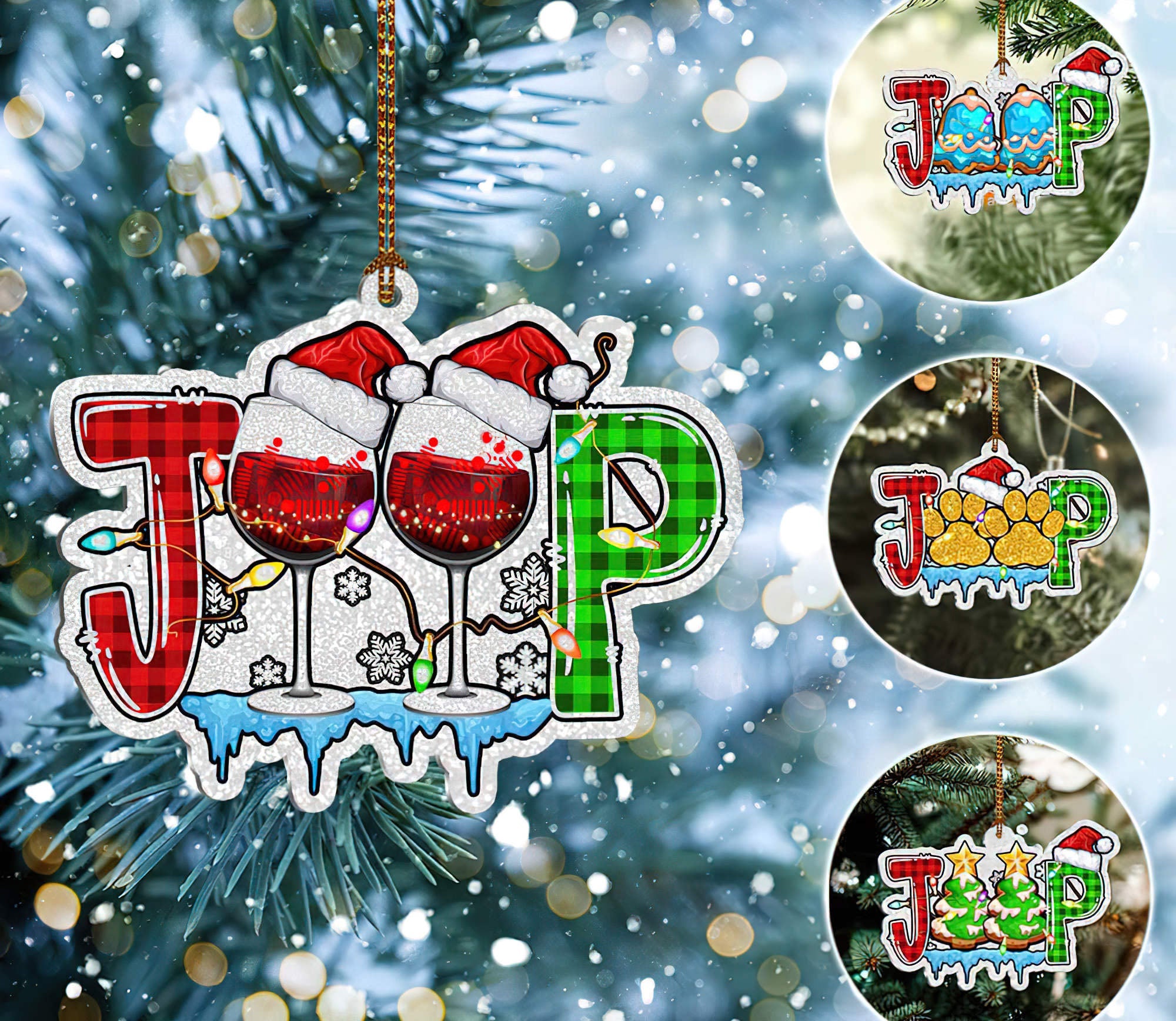 jeep-dog-wn-flip-flop-christmas-ornaments