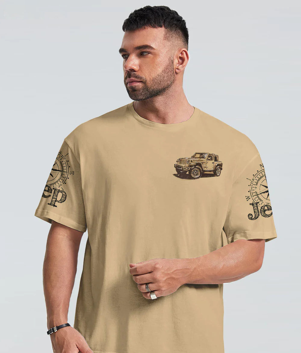 jeep-life-compass-vintage-t-shirt