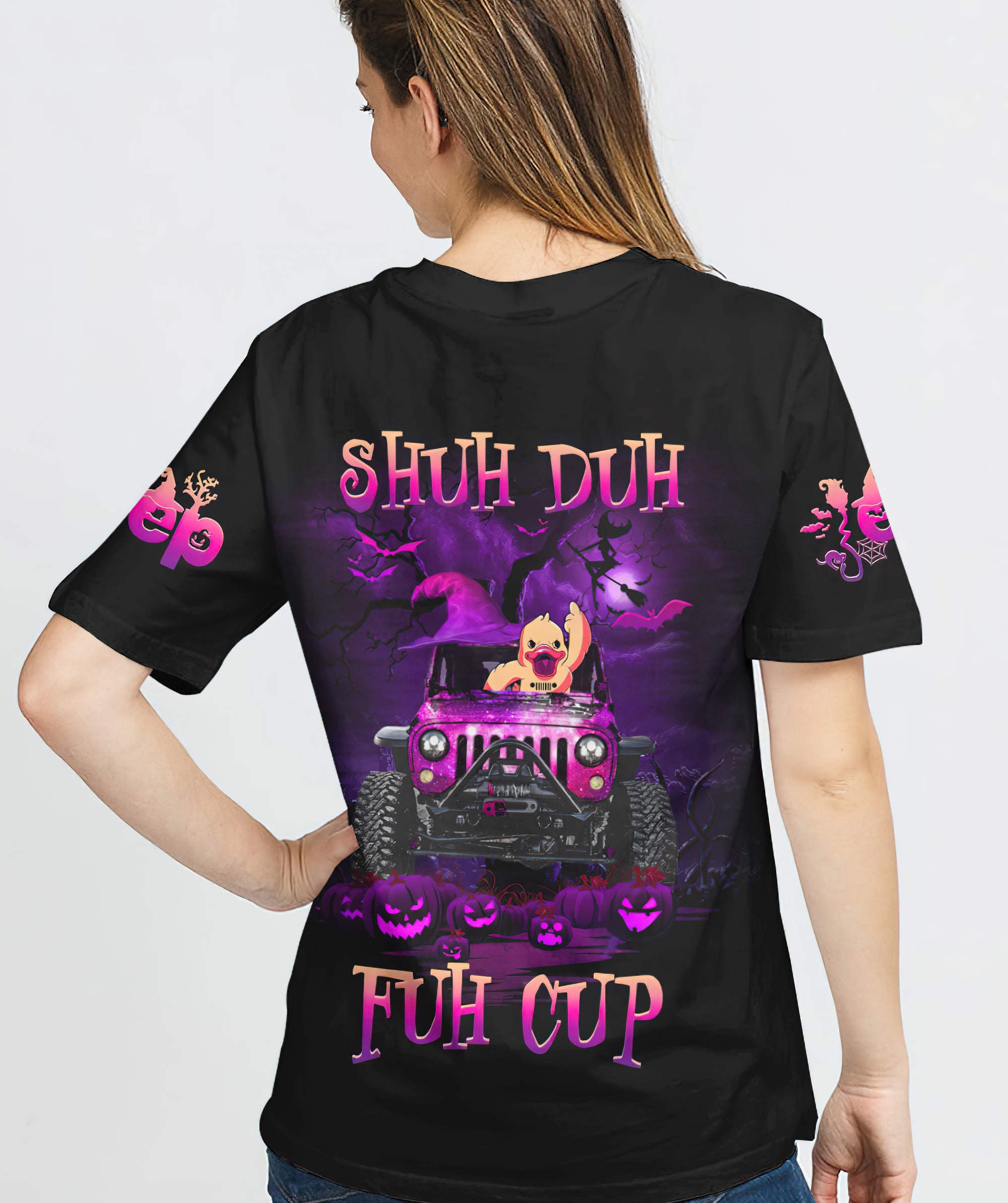 shuh-duh-fuh-cup-jeep-duck-t-shirt