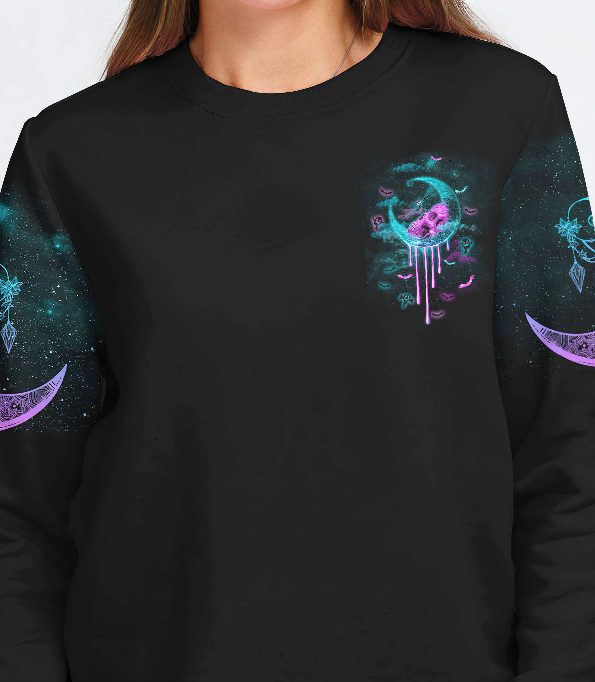 skull-melting-moon-halloween-all-over-print-sweatshirt