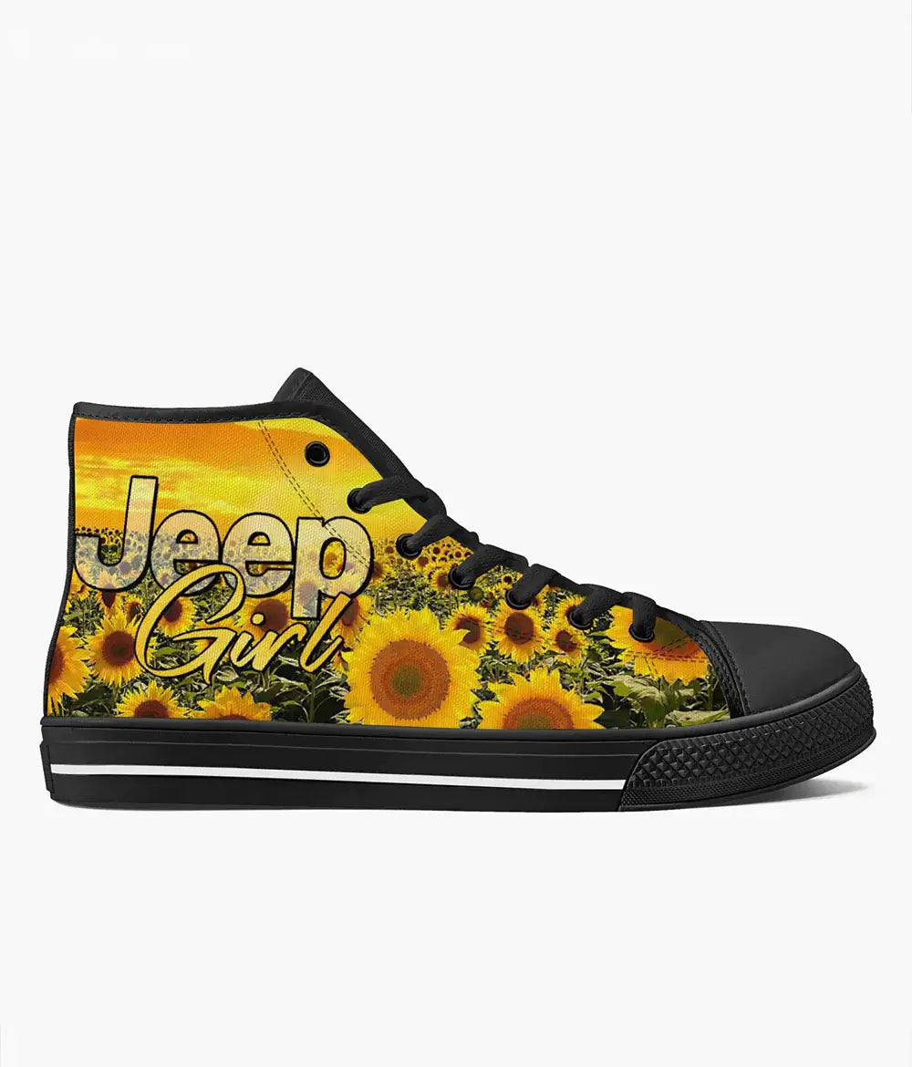 jeep-sunflower-field-high-top-canvas-shoes-high-top-shoes