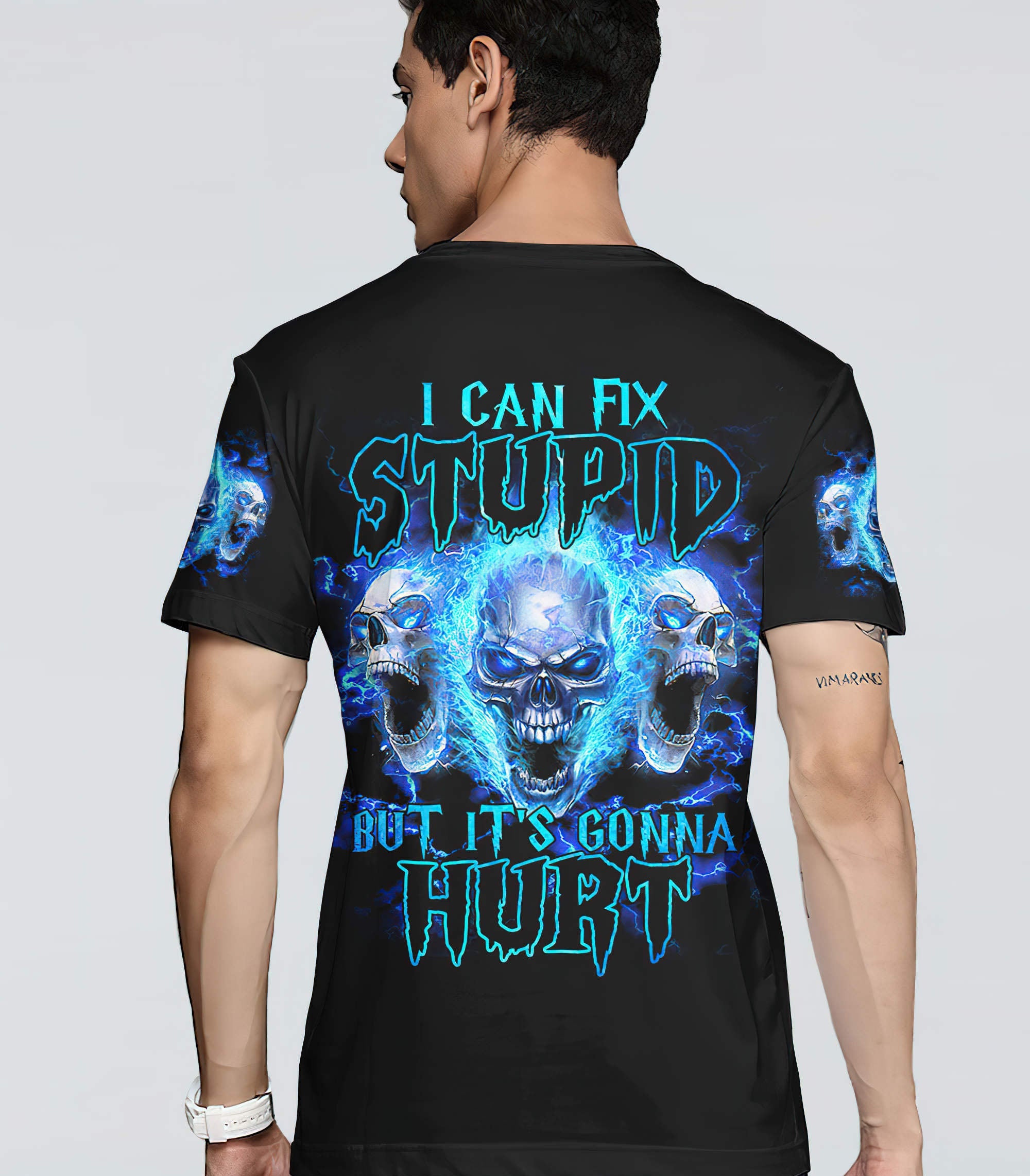 i-can-fix-stupid-3-fire-skull-all-over-print-t-shirt