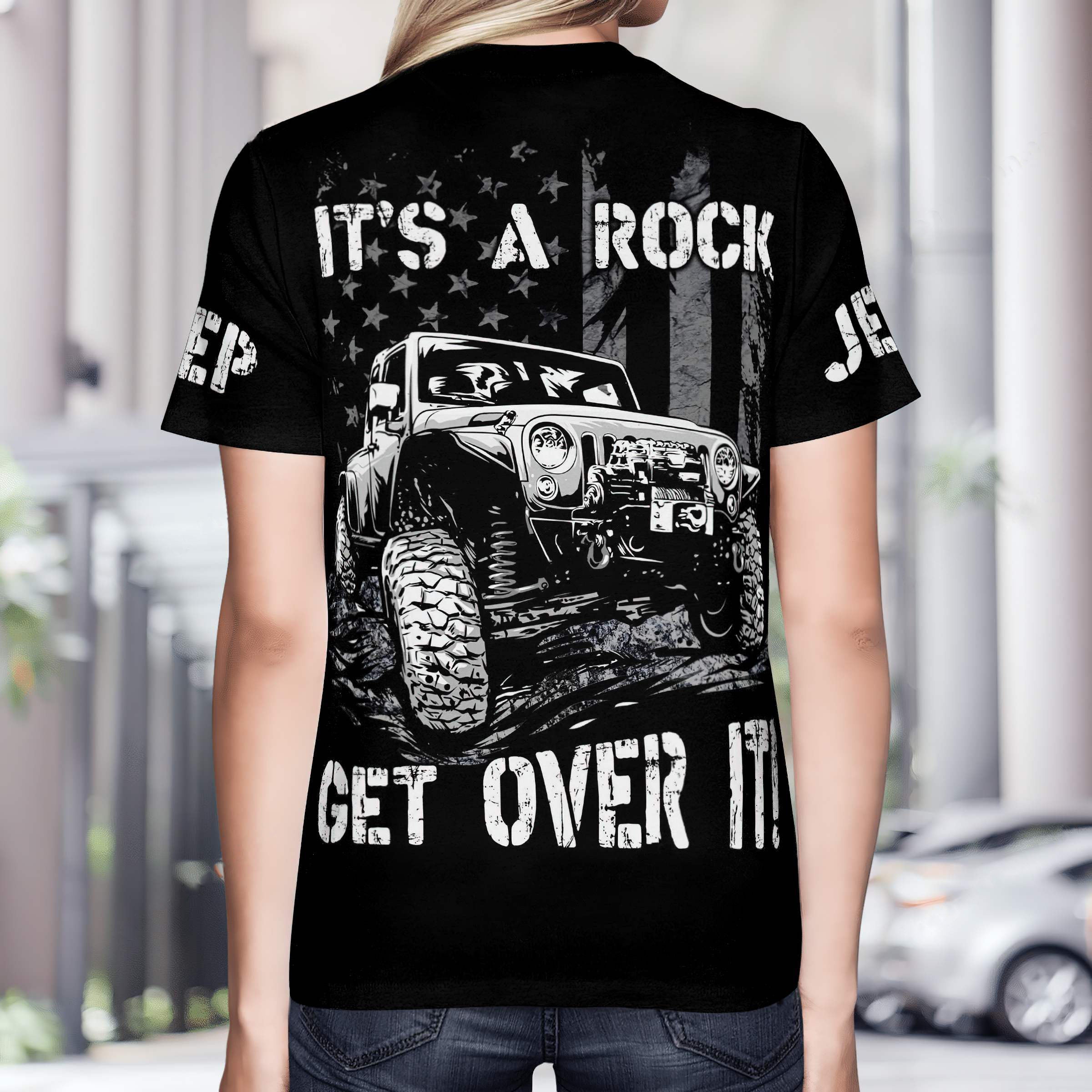 rock-jeep-christmas-t-shirt