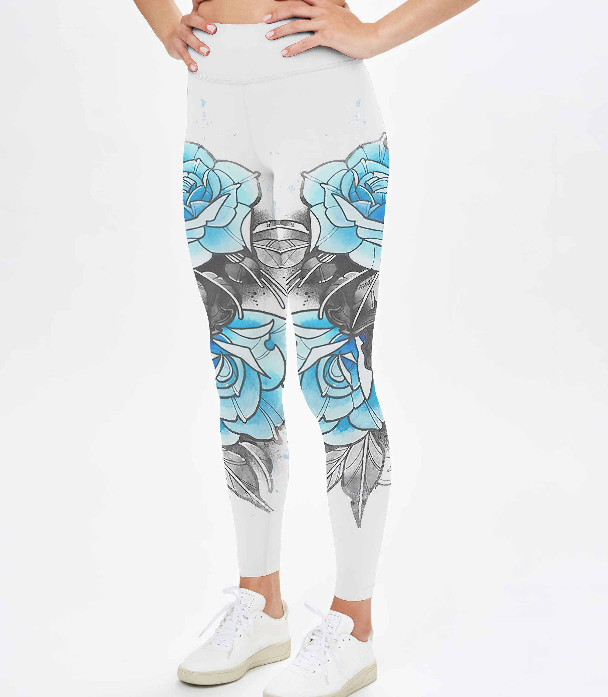 warning-skull-rose-all-over-print-leggings