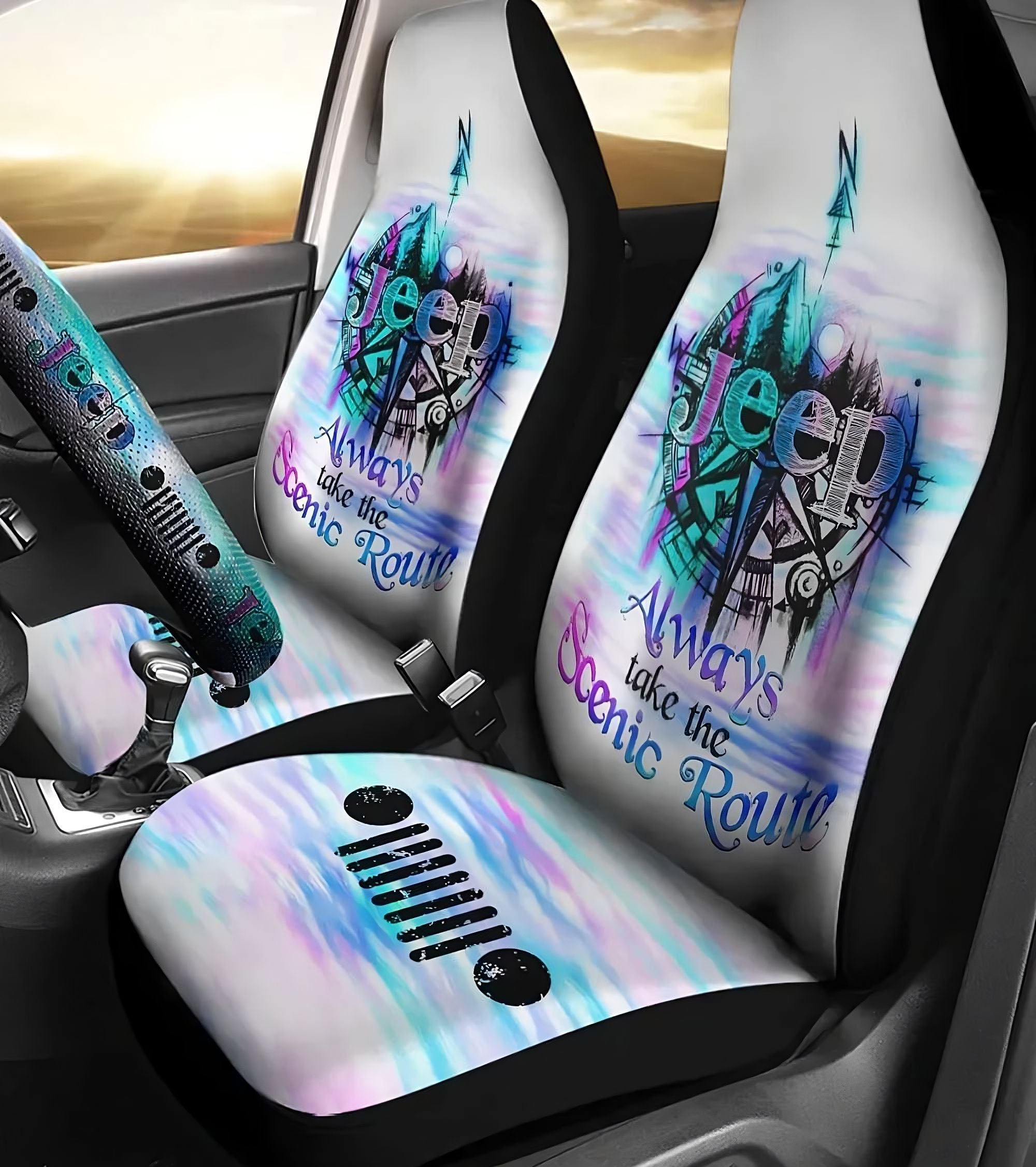 jeep-sketch-scenic-route-tie-dye-automotive-car-seat-cover