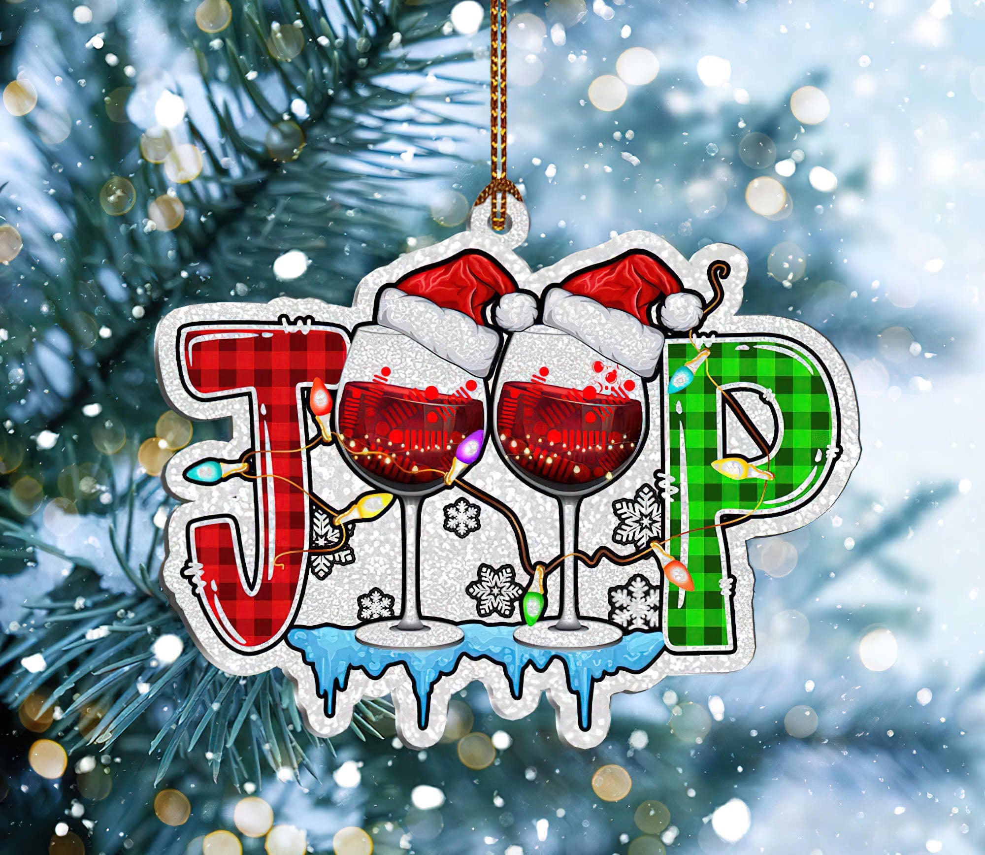 jeep-dog-wn-flip-flop-christmas-ornaments