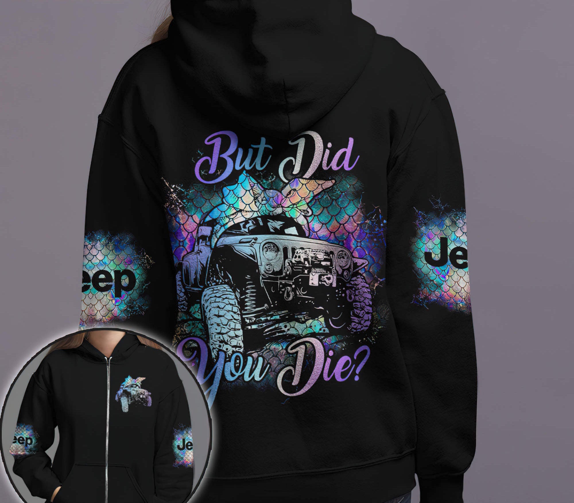 but-did-you-die-mermaid-jeep-hoodie