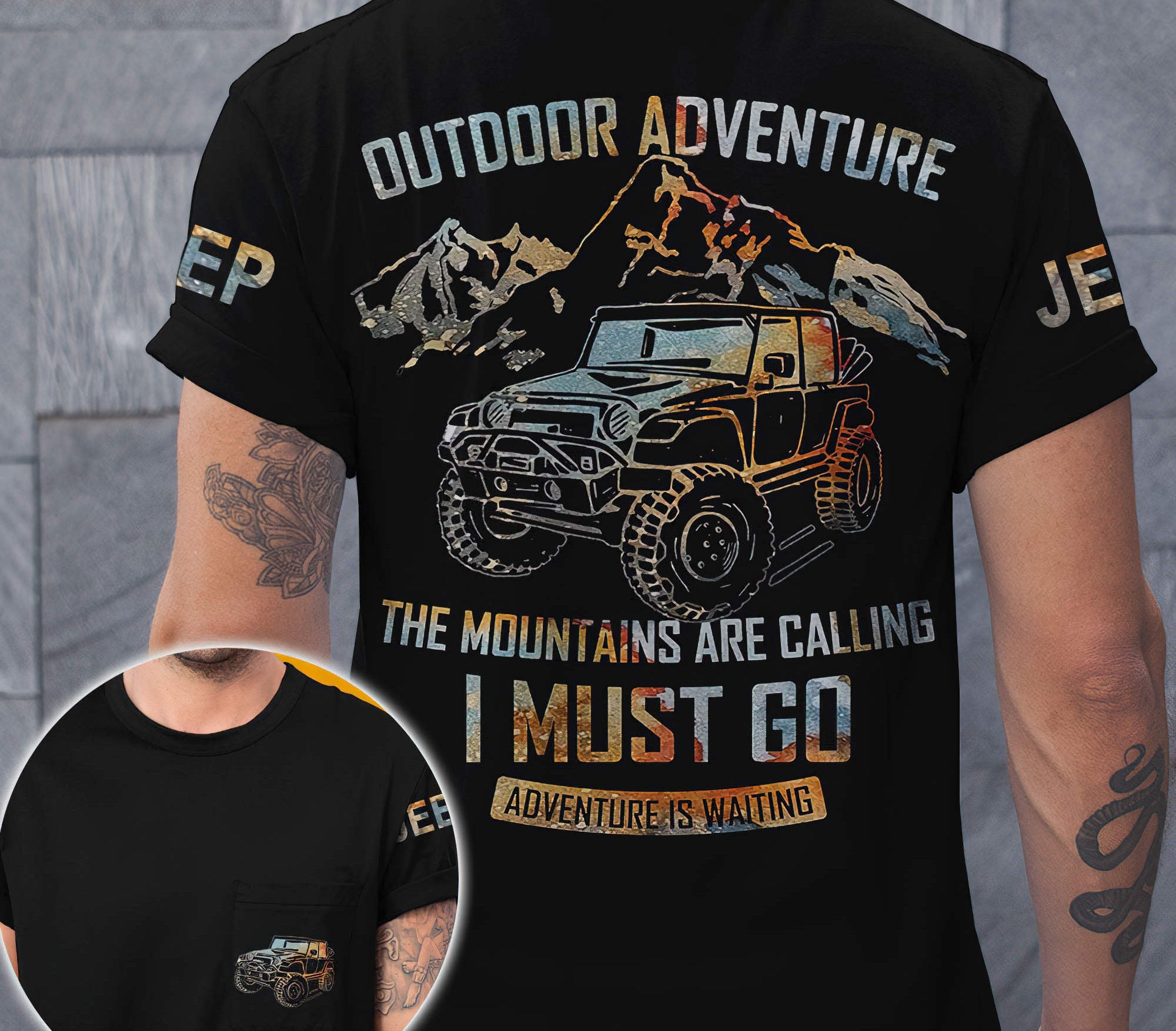 jeep-the-mountains-are-calling-t-shirt