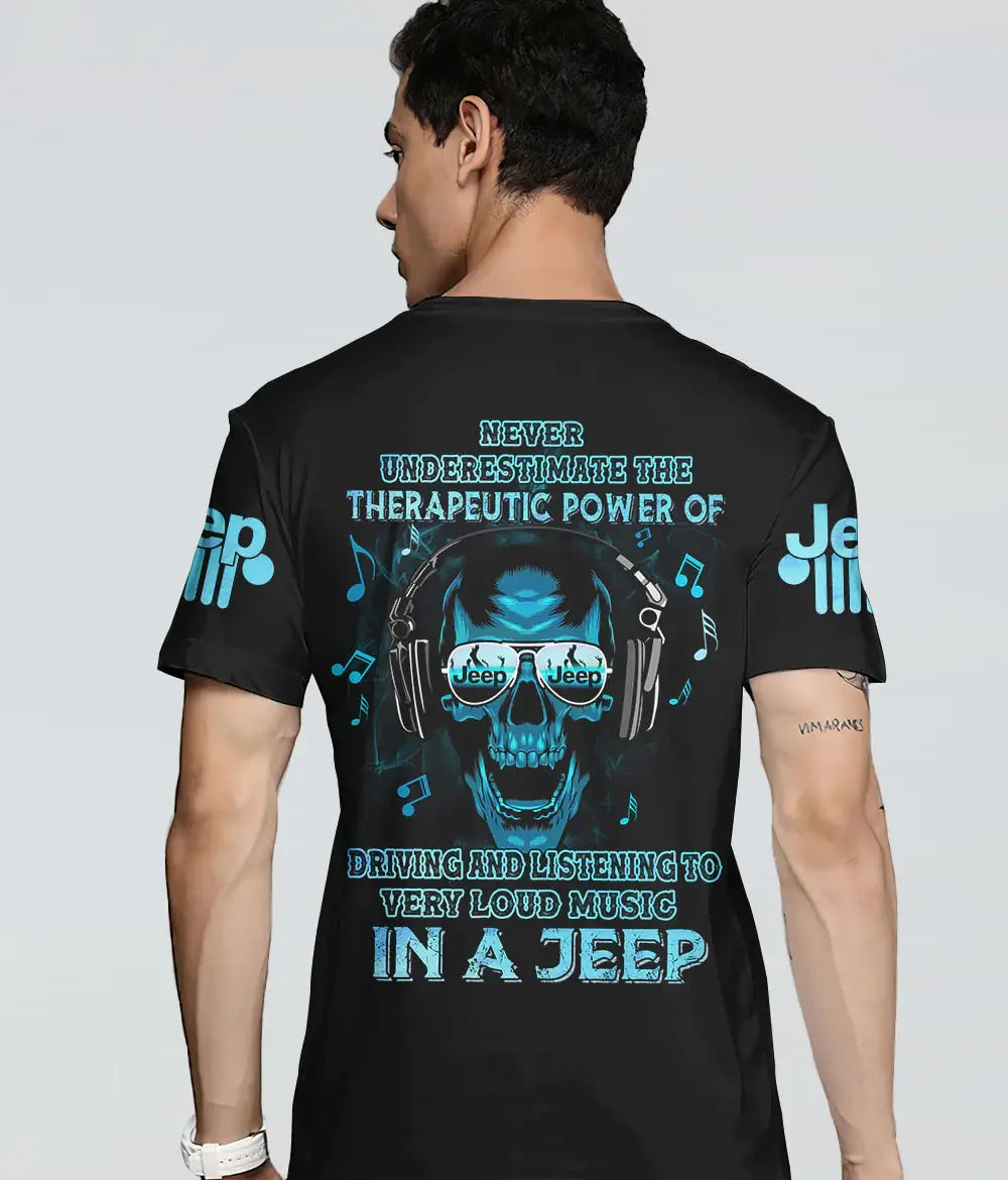 daily-deal-loud-music-in-a-jeep-skull-t-shirt