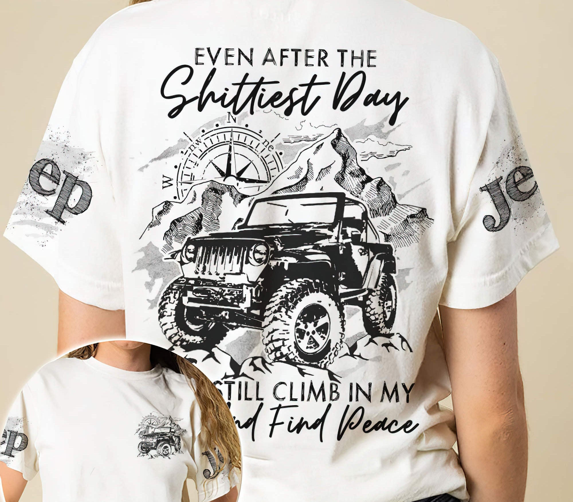 find-peace-jeep-1-t-shirt