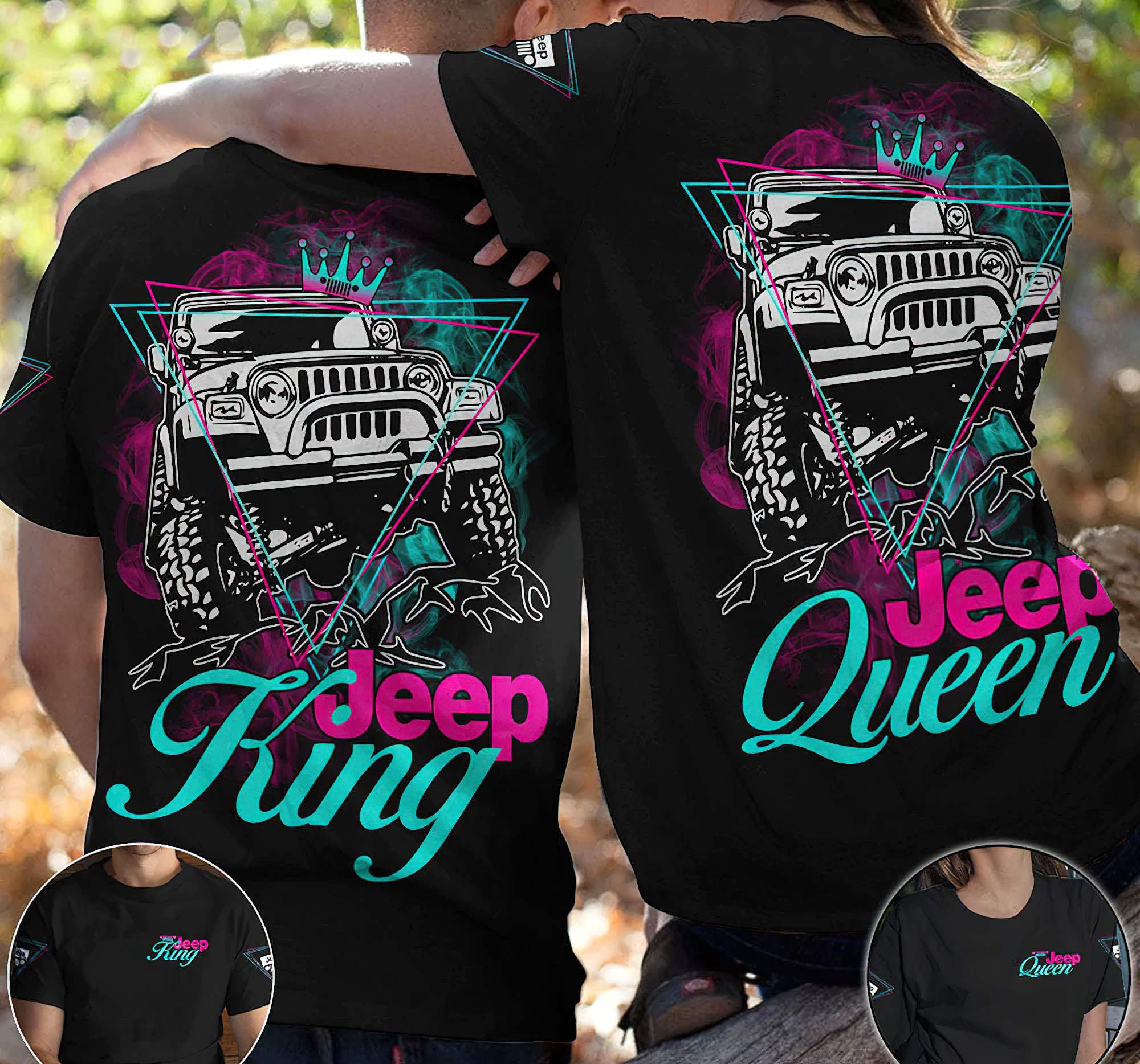 jeep-king-queen-couple-triangle-all-over-print-t-shirt