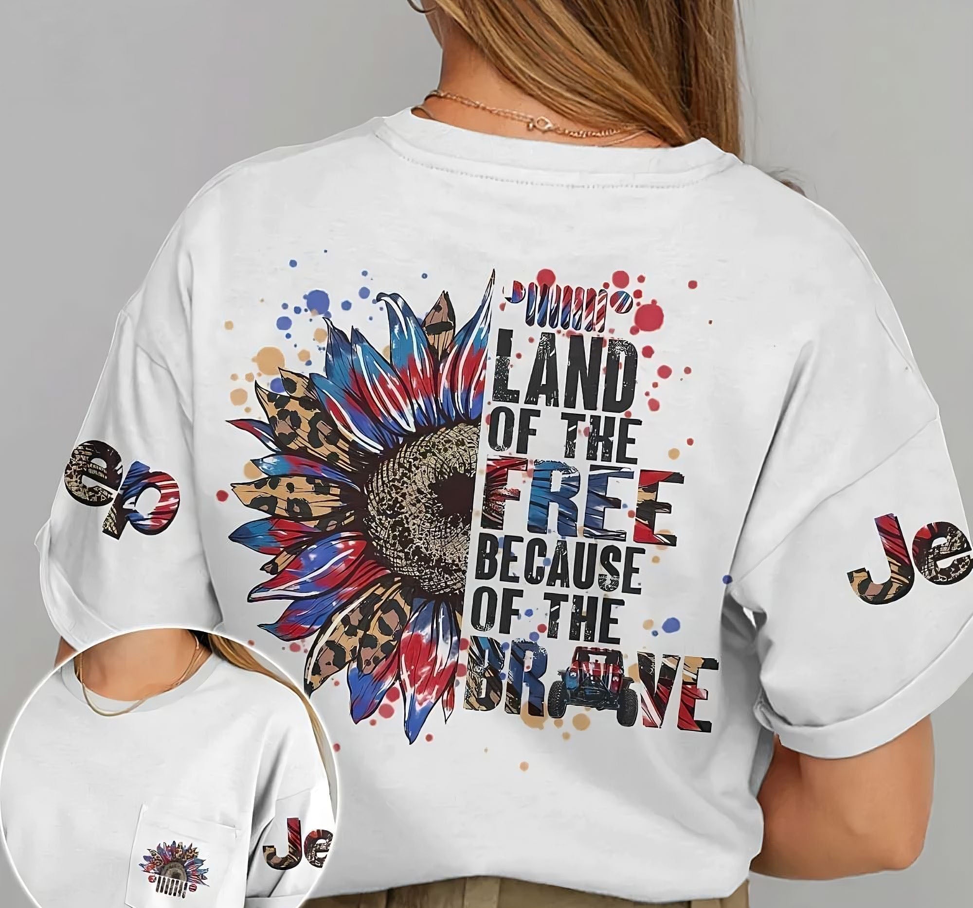 land-of-free-jeep-sunflower-all-over-print-t-shirt