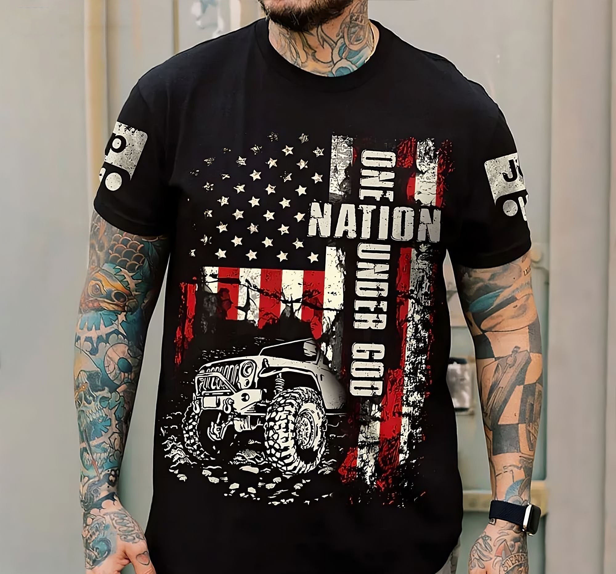 one-nation-under-god-flag-jeep-all-over-print-t-shirt