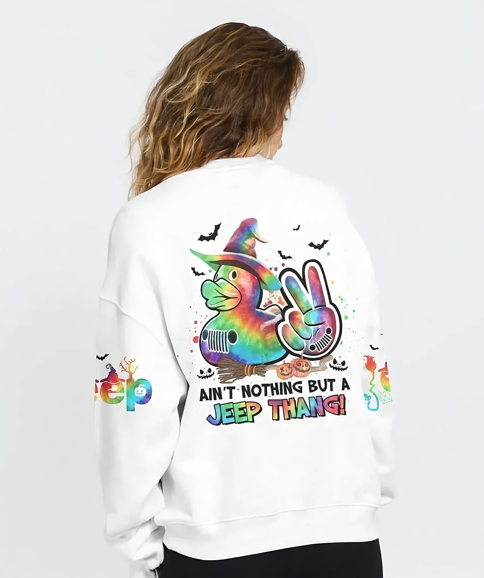 aint-nothing-but-a-jeep-thang-tie-dye-halloween-all-over-print-sweatshirt