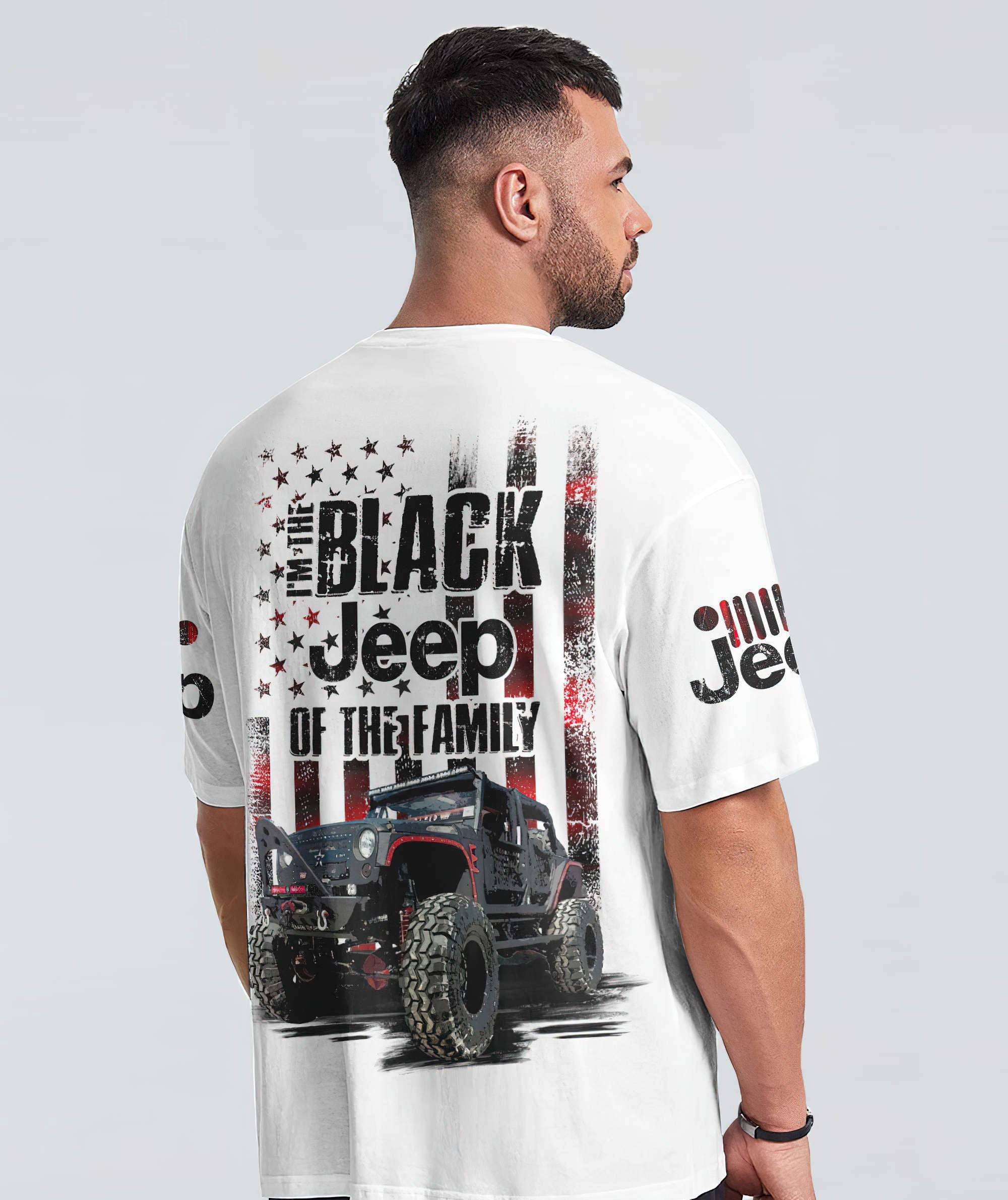 personalized-black-jeep-flag-t-shirt