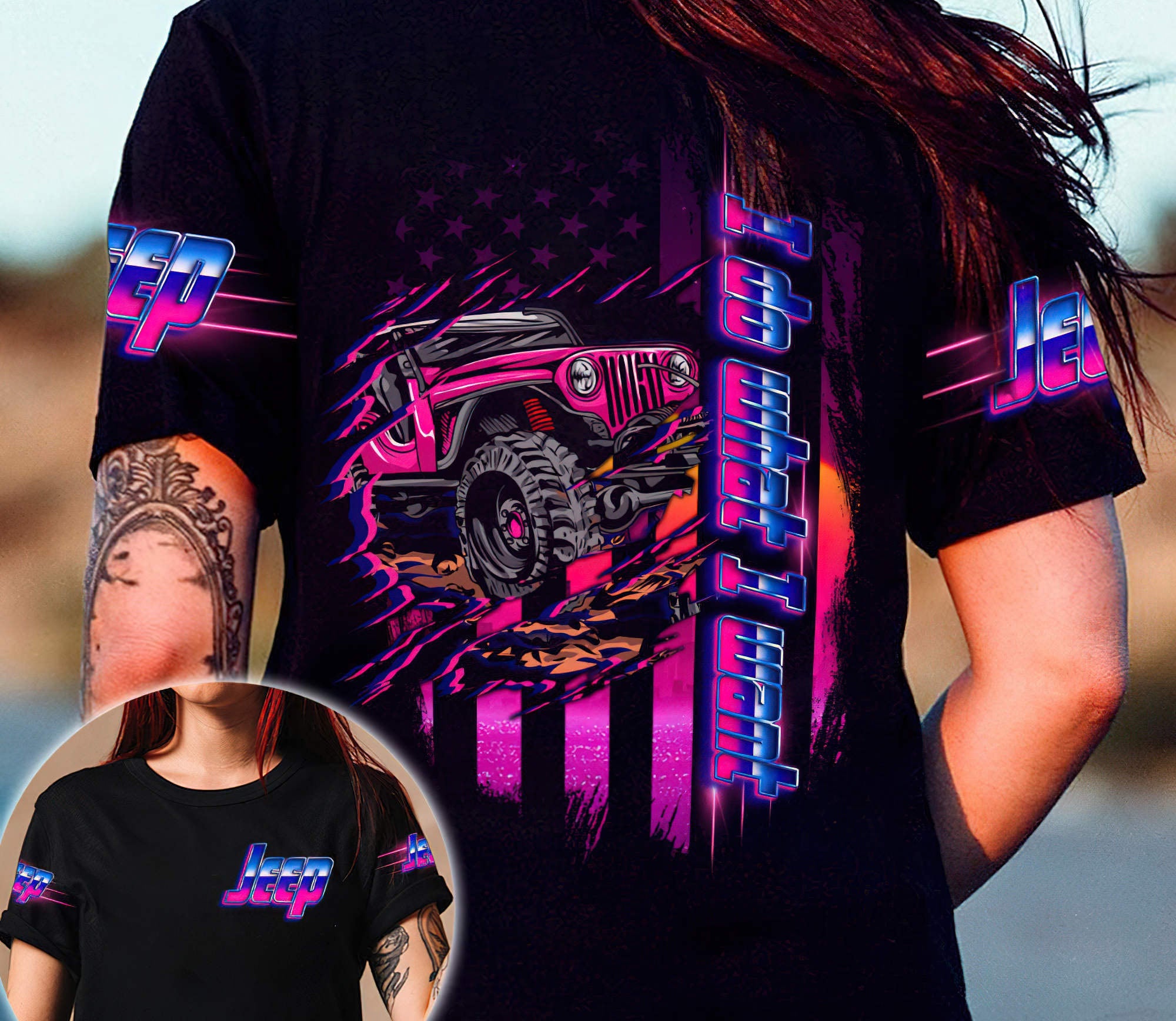 i-do-what-i-want-colorful-jeep-t-shirt