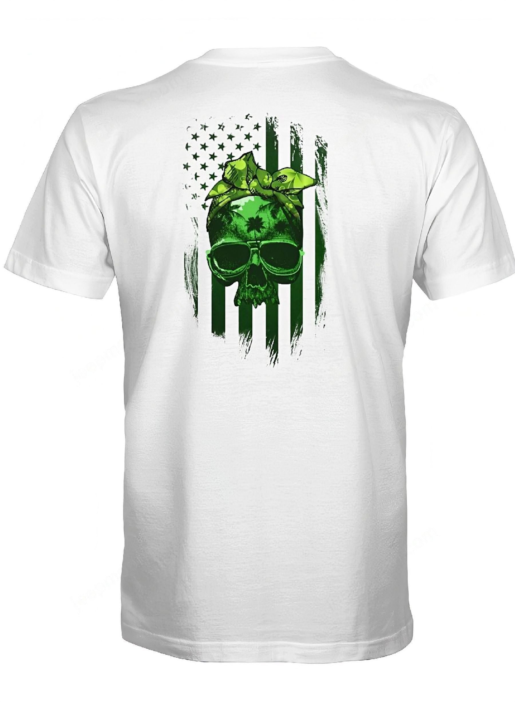 patricks-day-skull-t-shirt