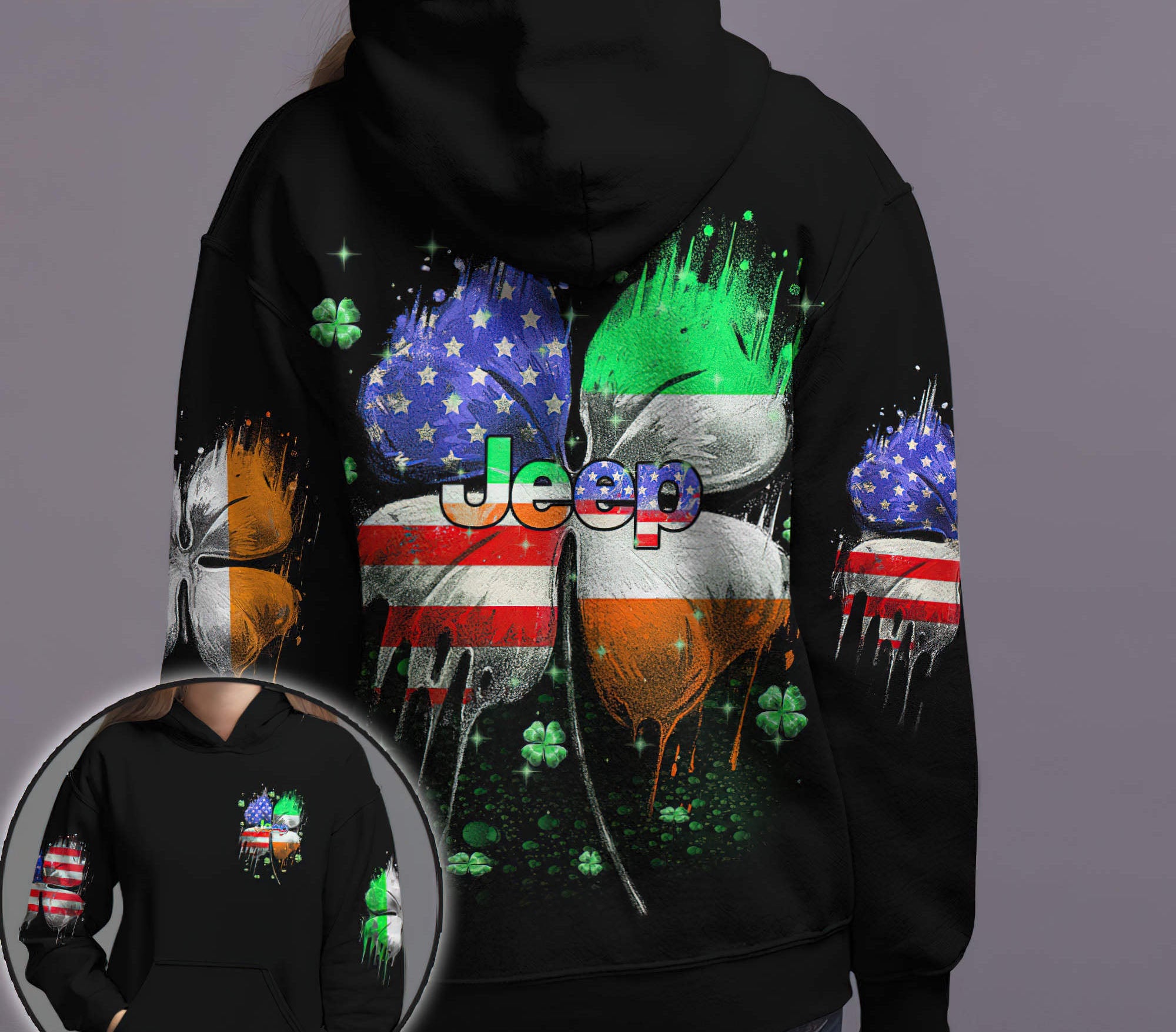 jeep-american-irish-clover-hoodie