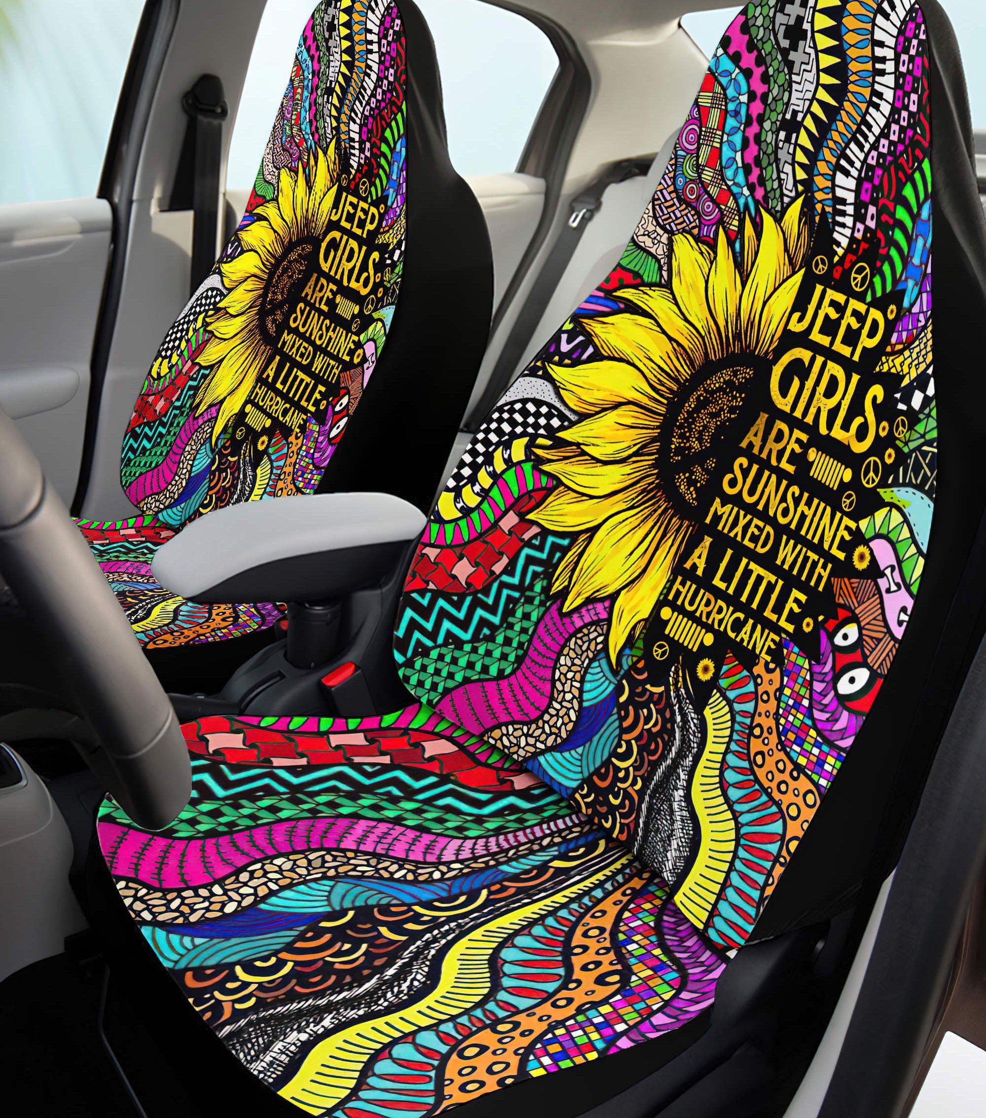 jeep-girls-are-sunshine-hippie-car-seat-cover