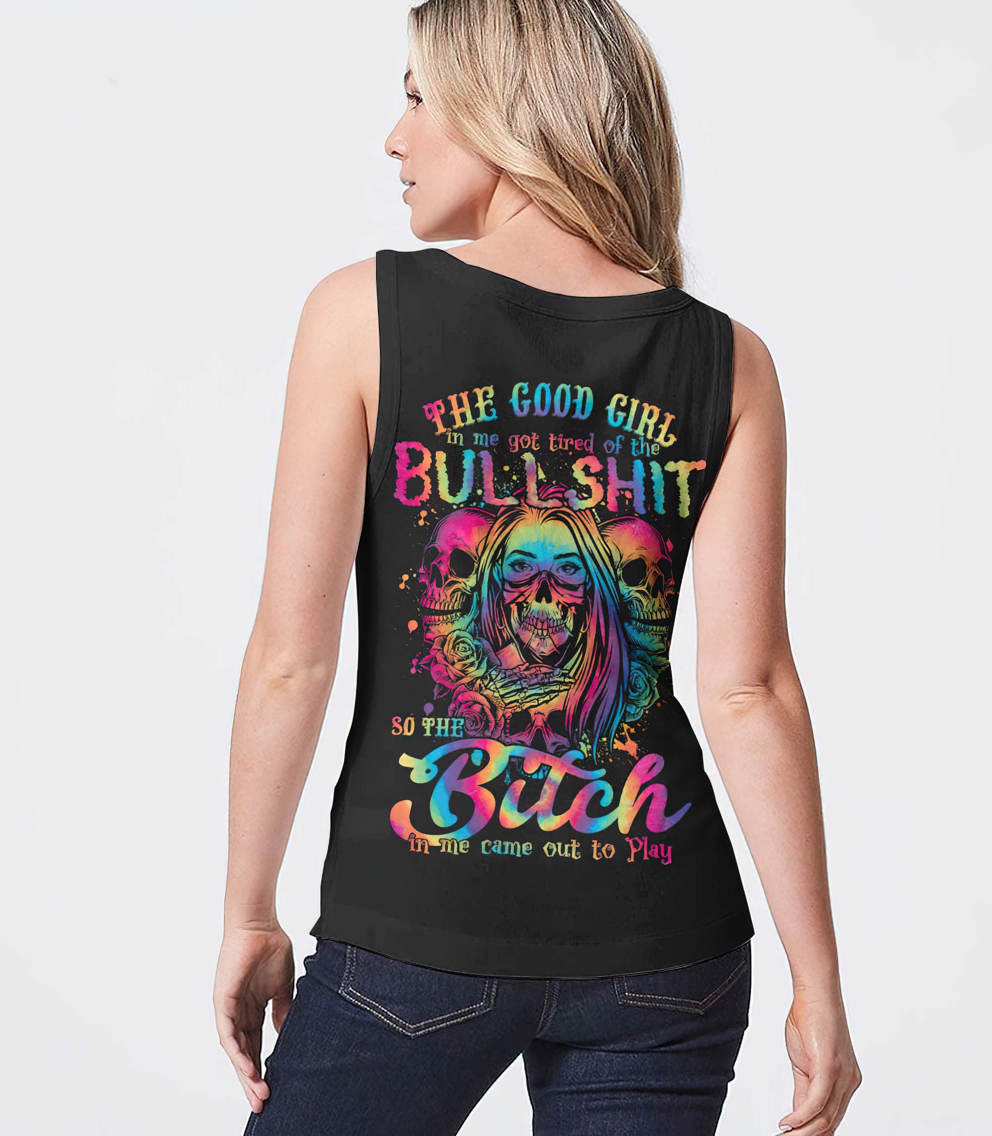 the-good-girl-in-me-got-tired-of-skull-tattoo-all-over-print-tank-top