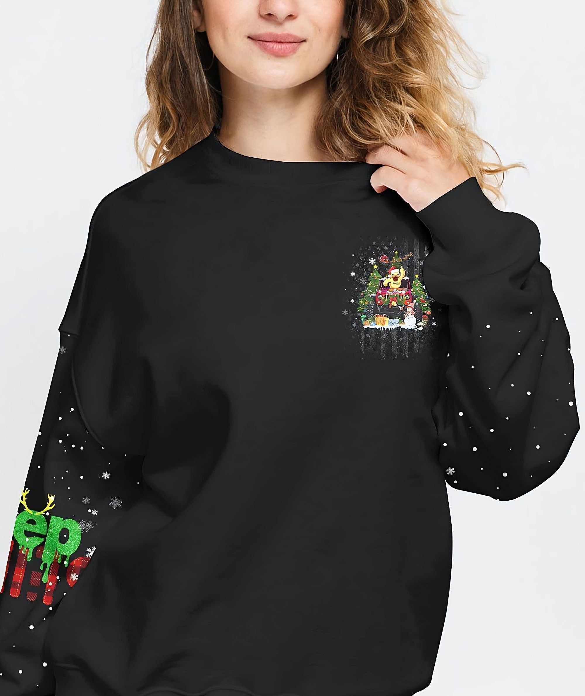 aint-nothing-but-a-jeep-thang-christmas-sweatshirt