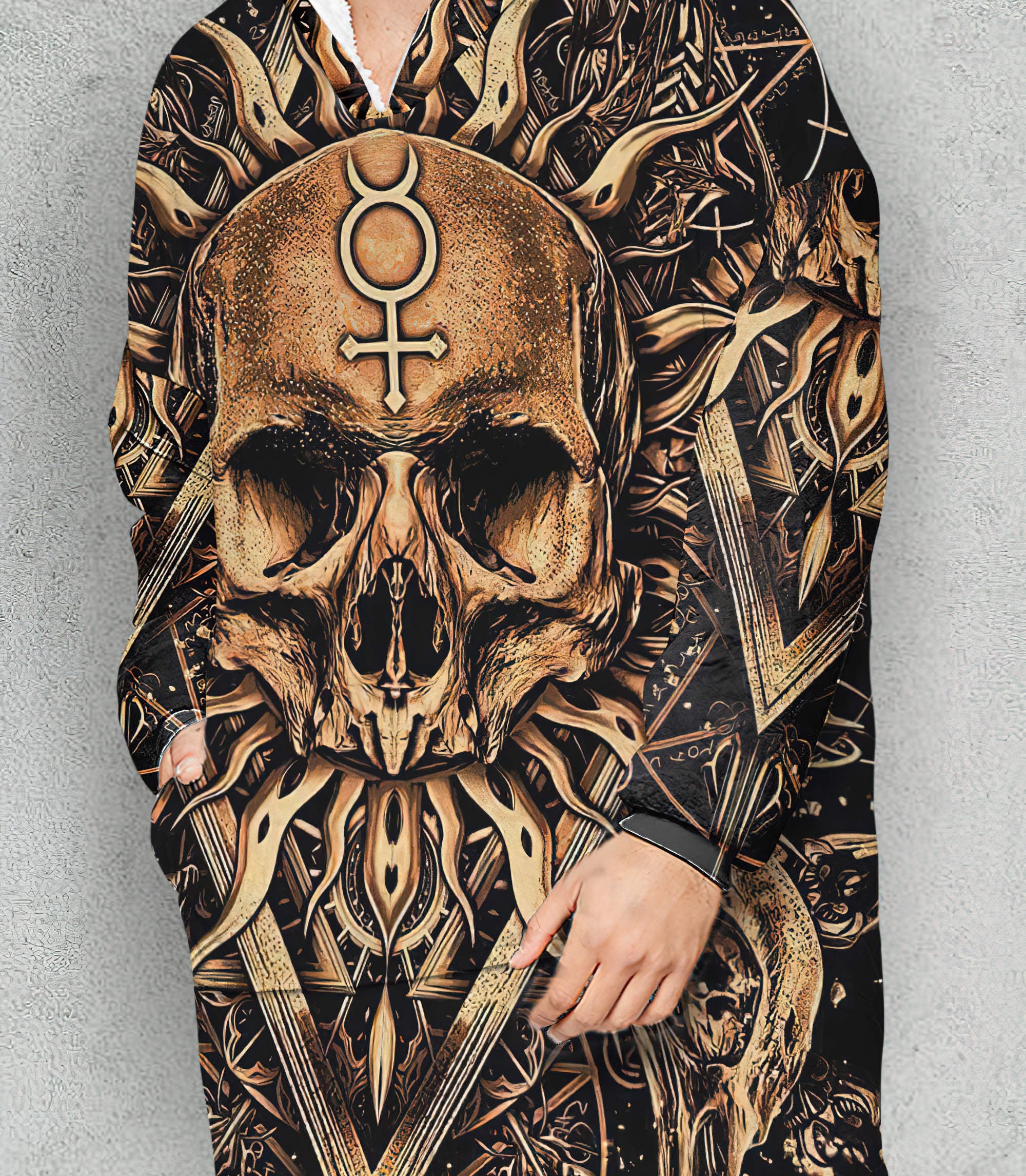 skull-evil-sherpa-blanket-hoodie-wearable-blanket-hoodie