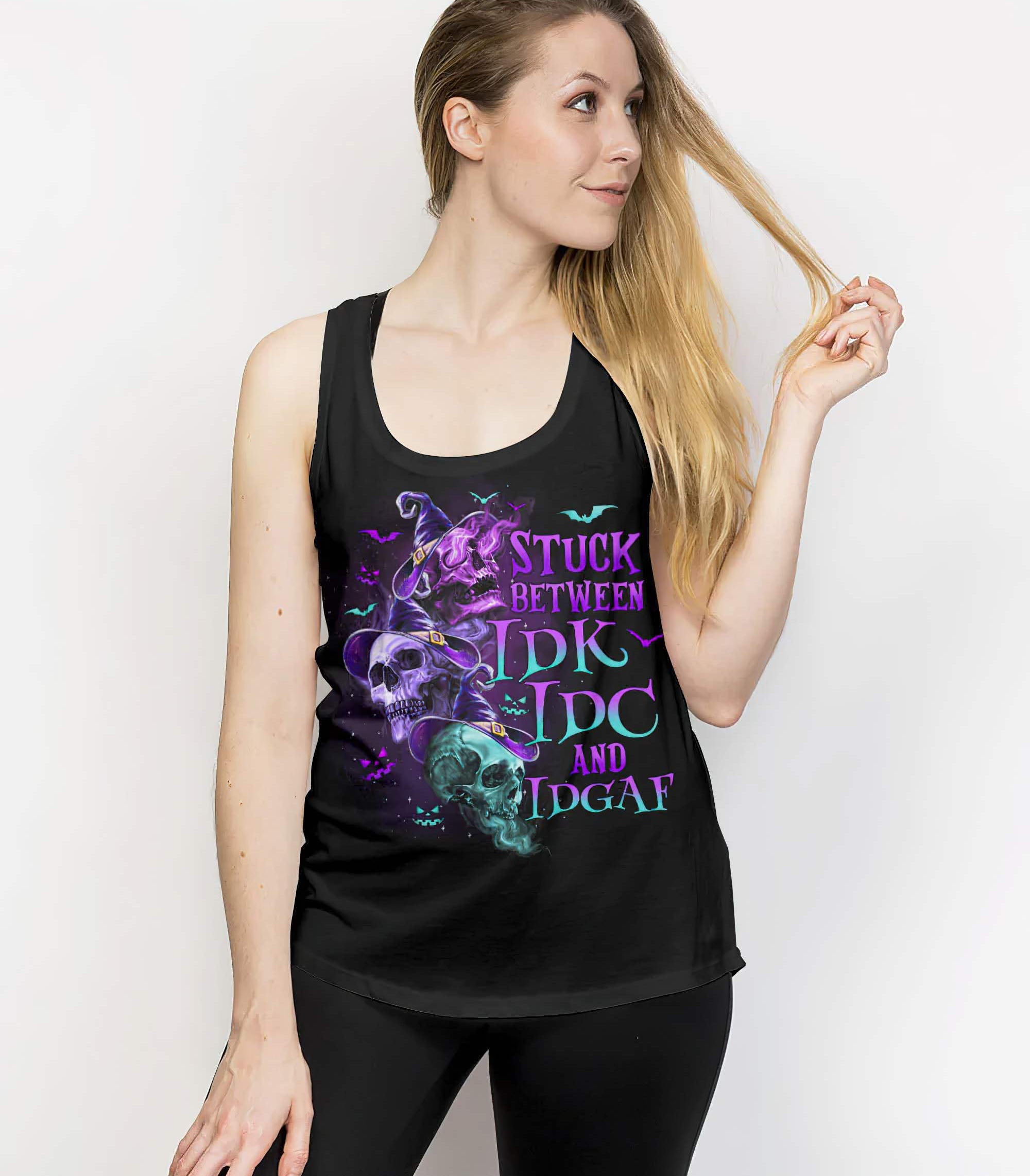 stuck-between-3-skulls-witch-all-over-print-tank-top