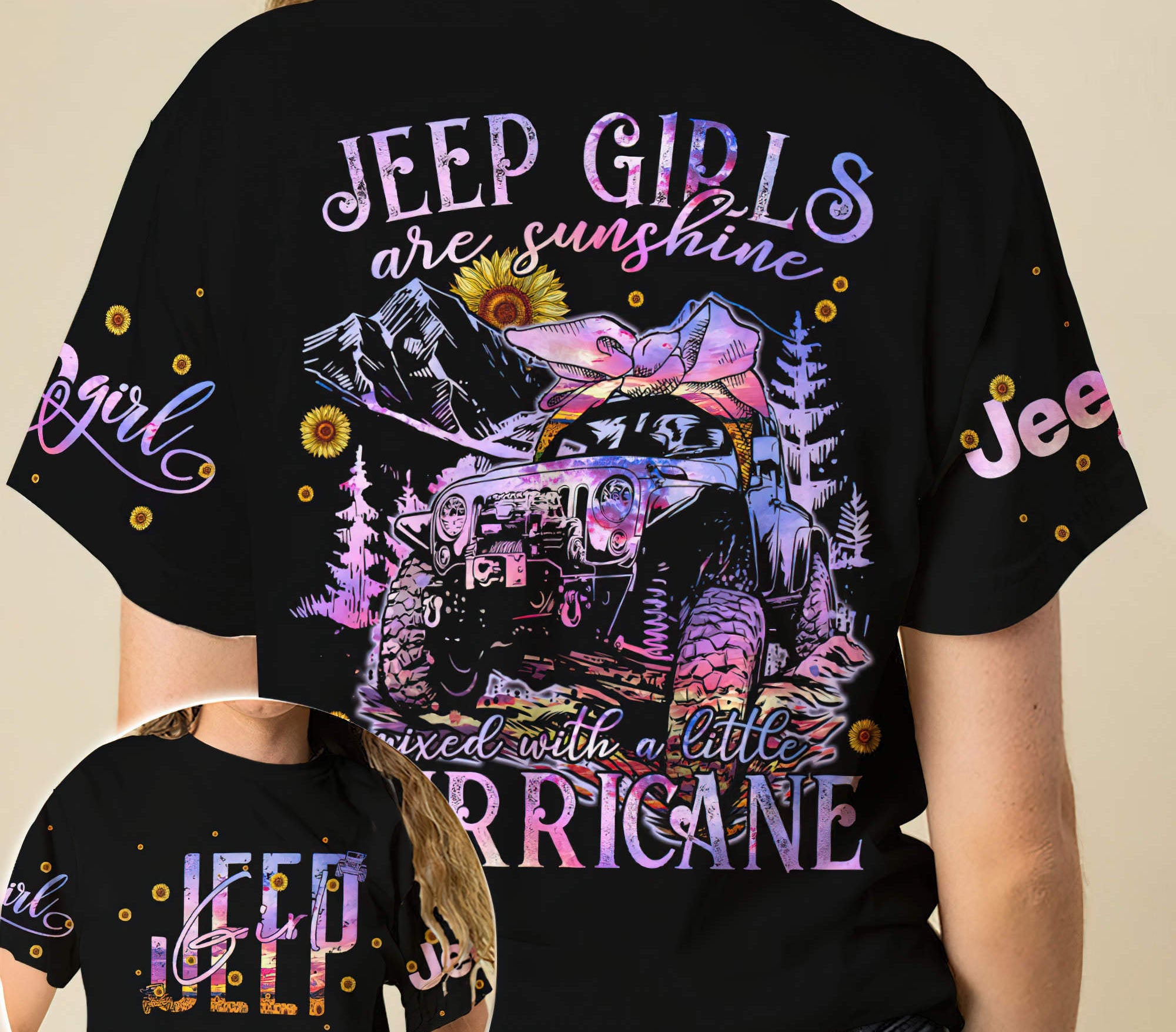 jeep-girls-are-sunshine-purple-t-shirt