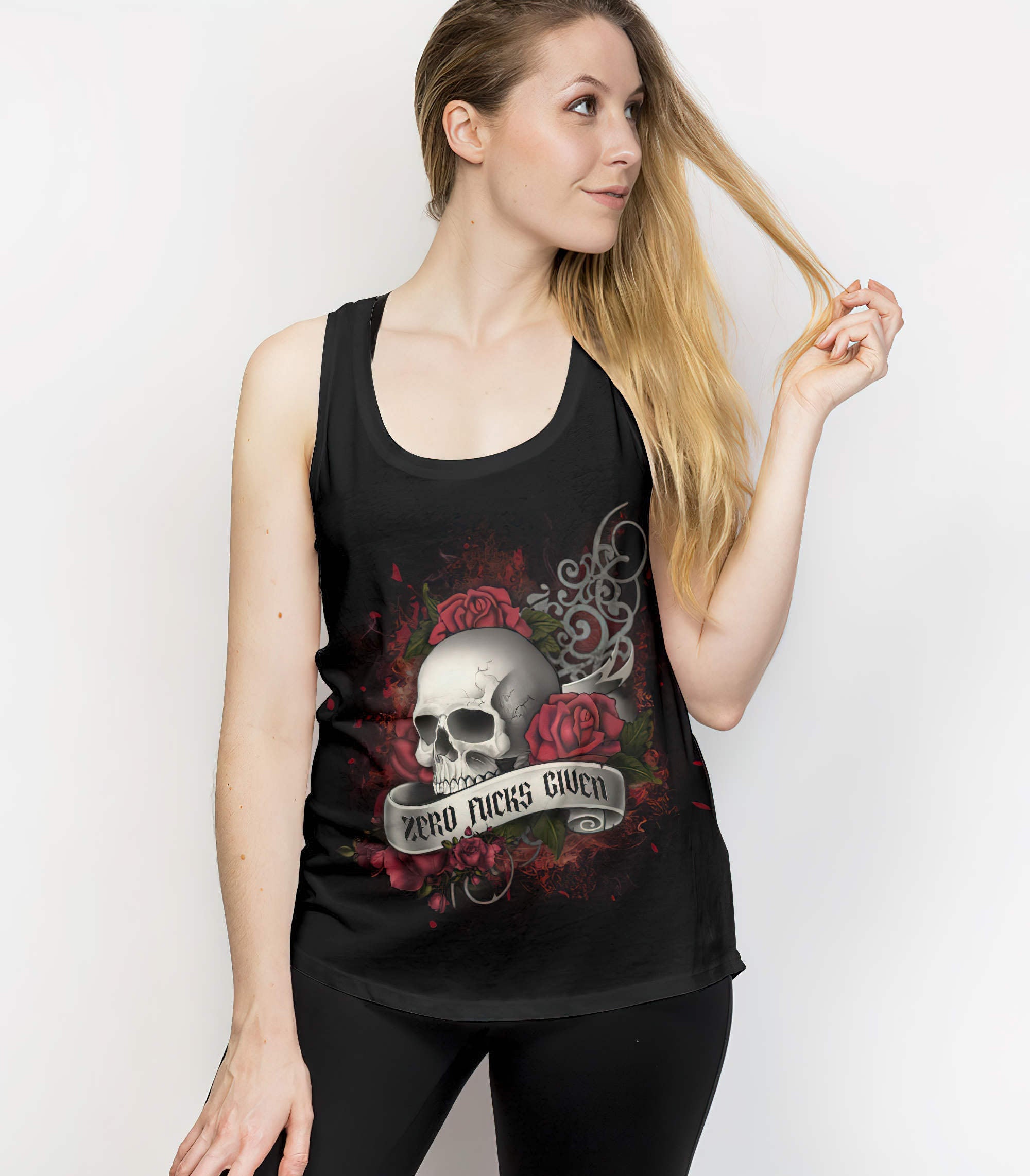 zero-fcks-given-skull-rose-all-over-print-tank-top