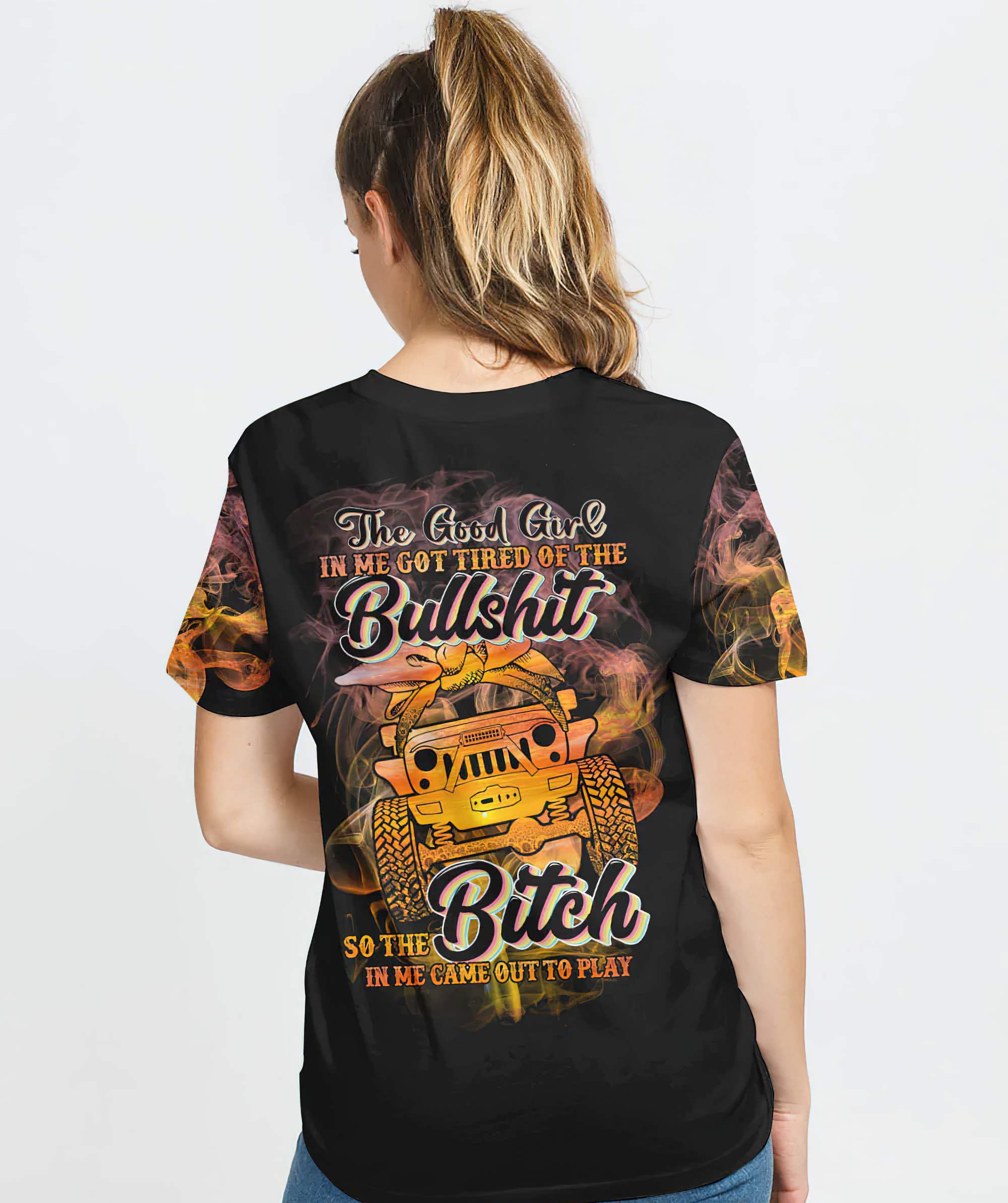 the-good-girl-in-me-tired-jeep-sunset-beach-all-over-print-t-shirt