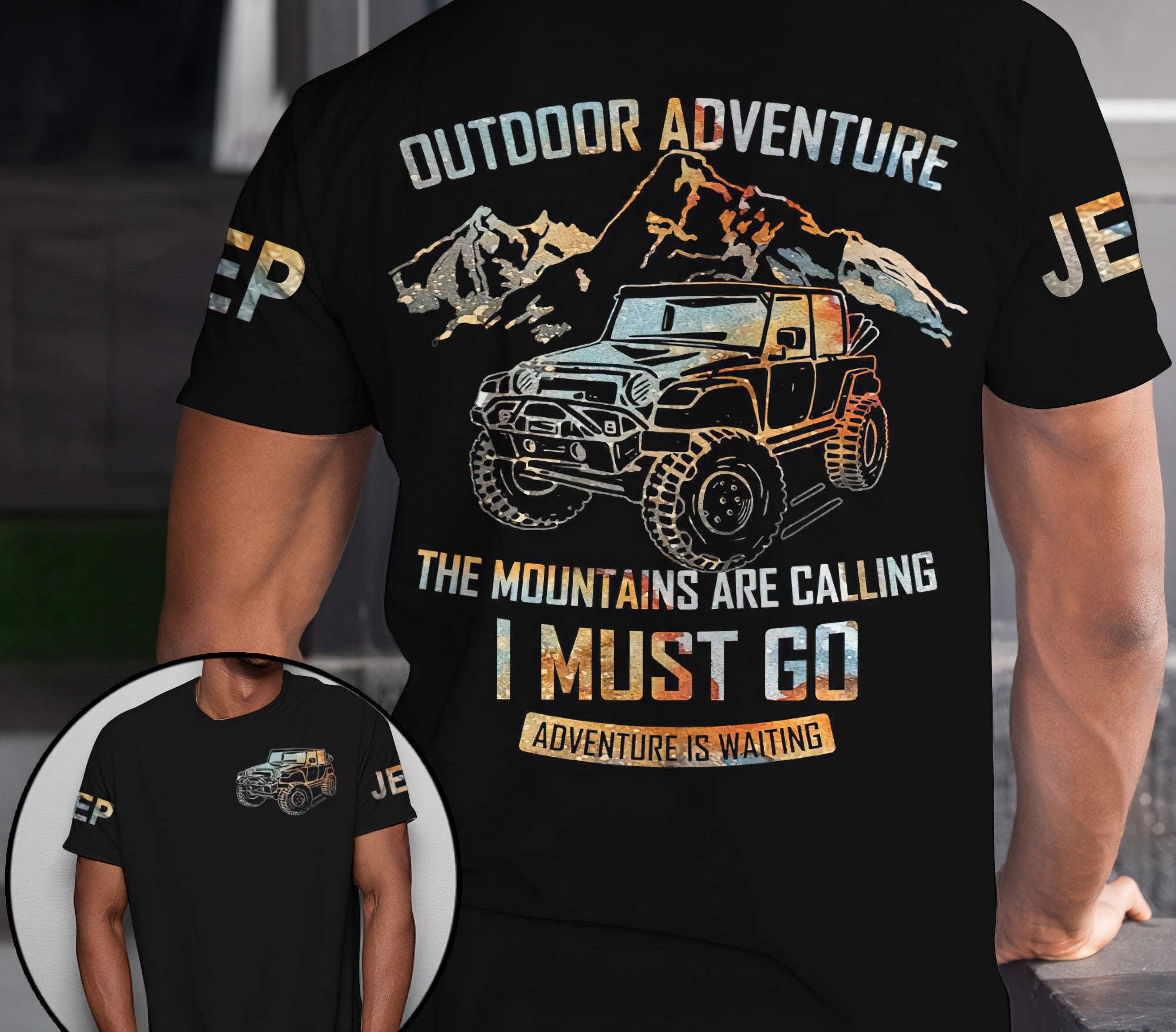 jeep-the-mountains-are-calling-t-shirt