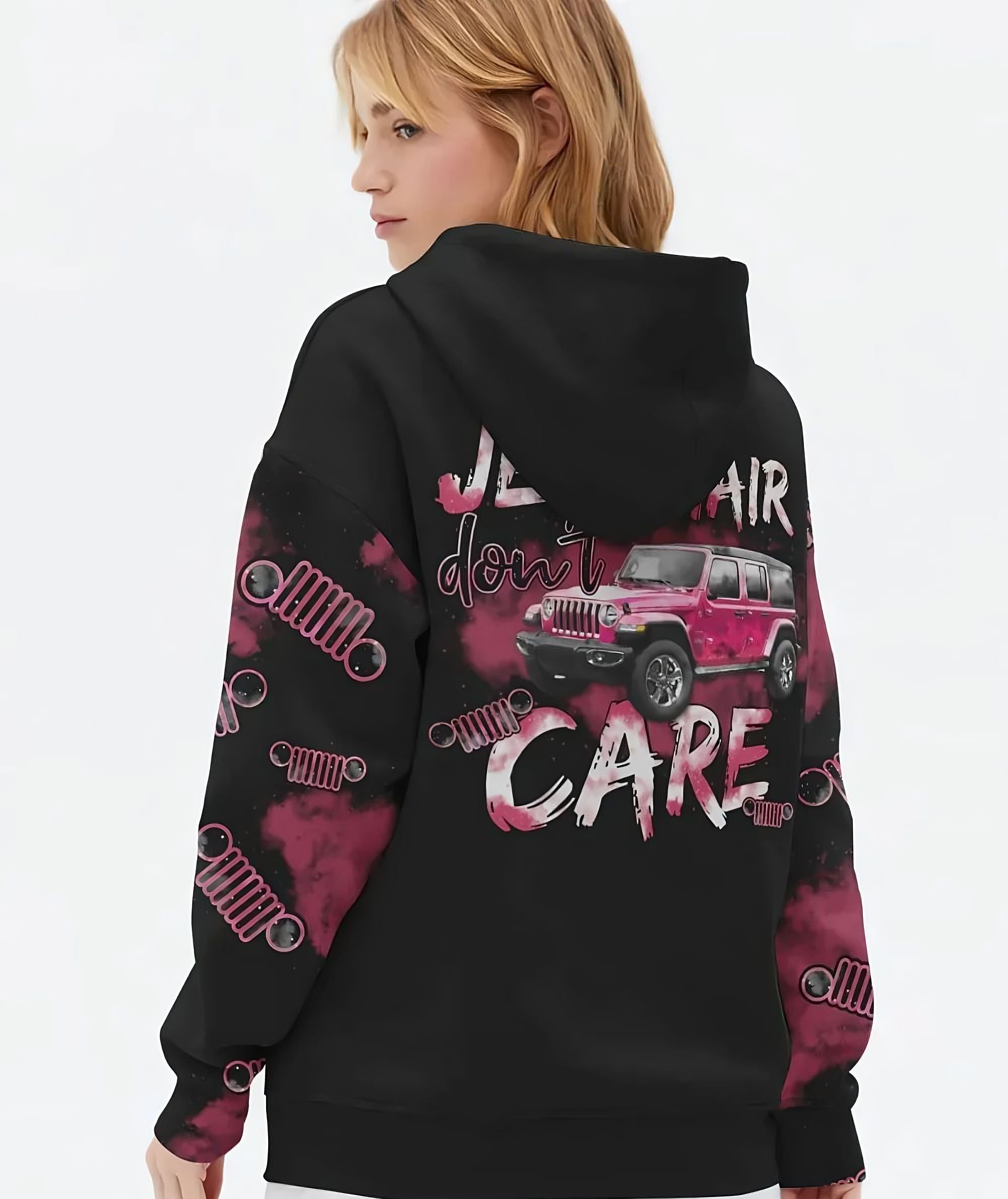 jeep-hair-dont-care-pink-jeep-all-over-print-hoodie