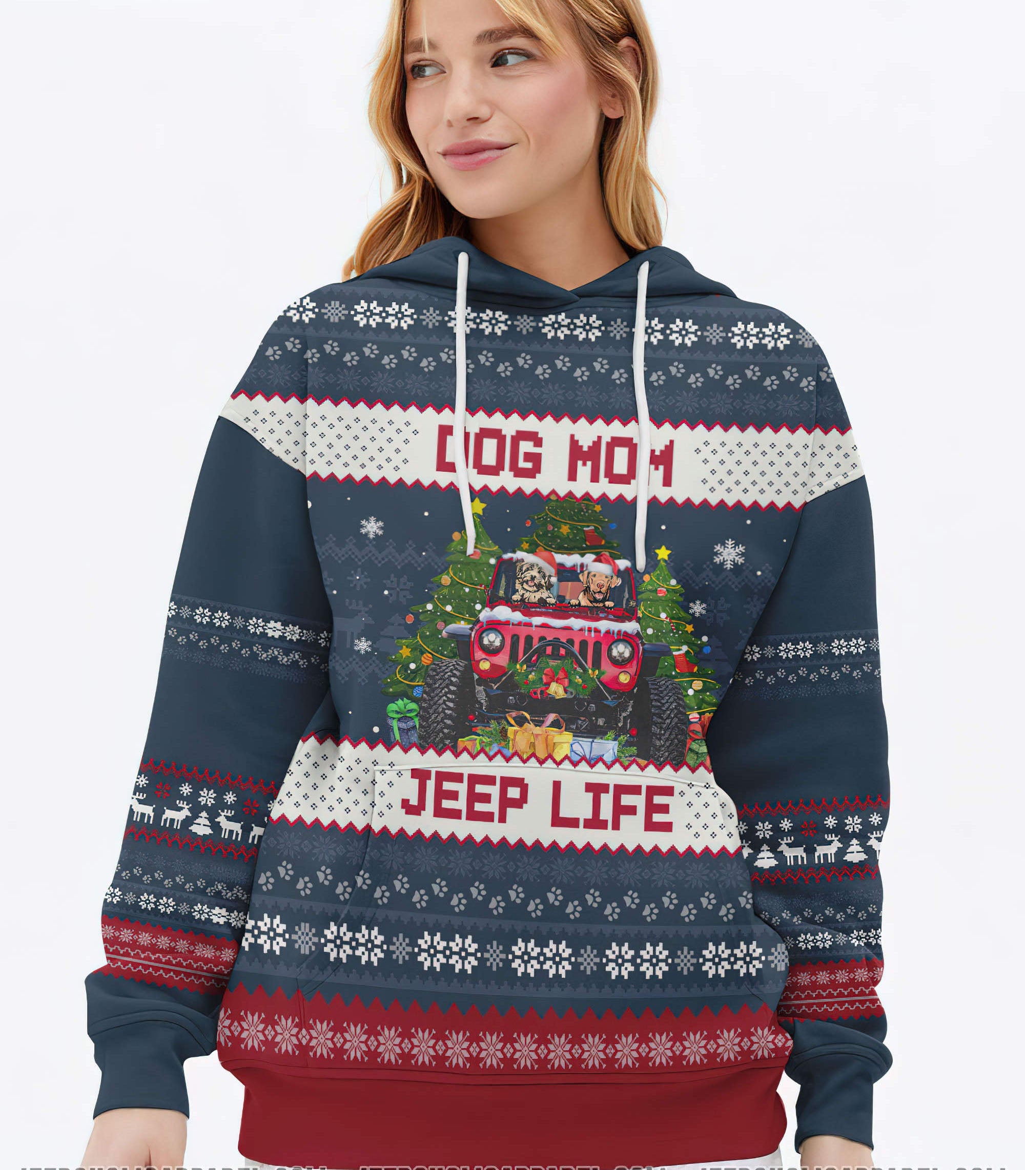 dog-mom-jeep-life-christmas-hoodie