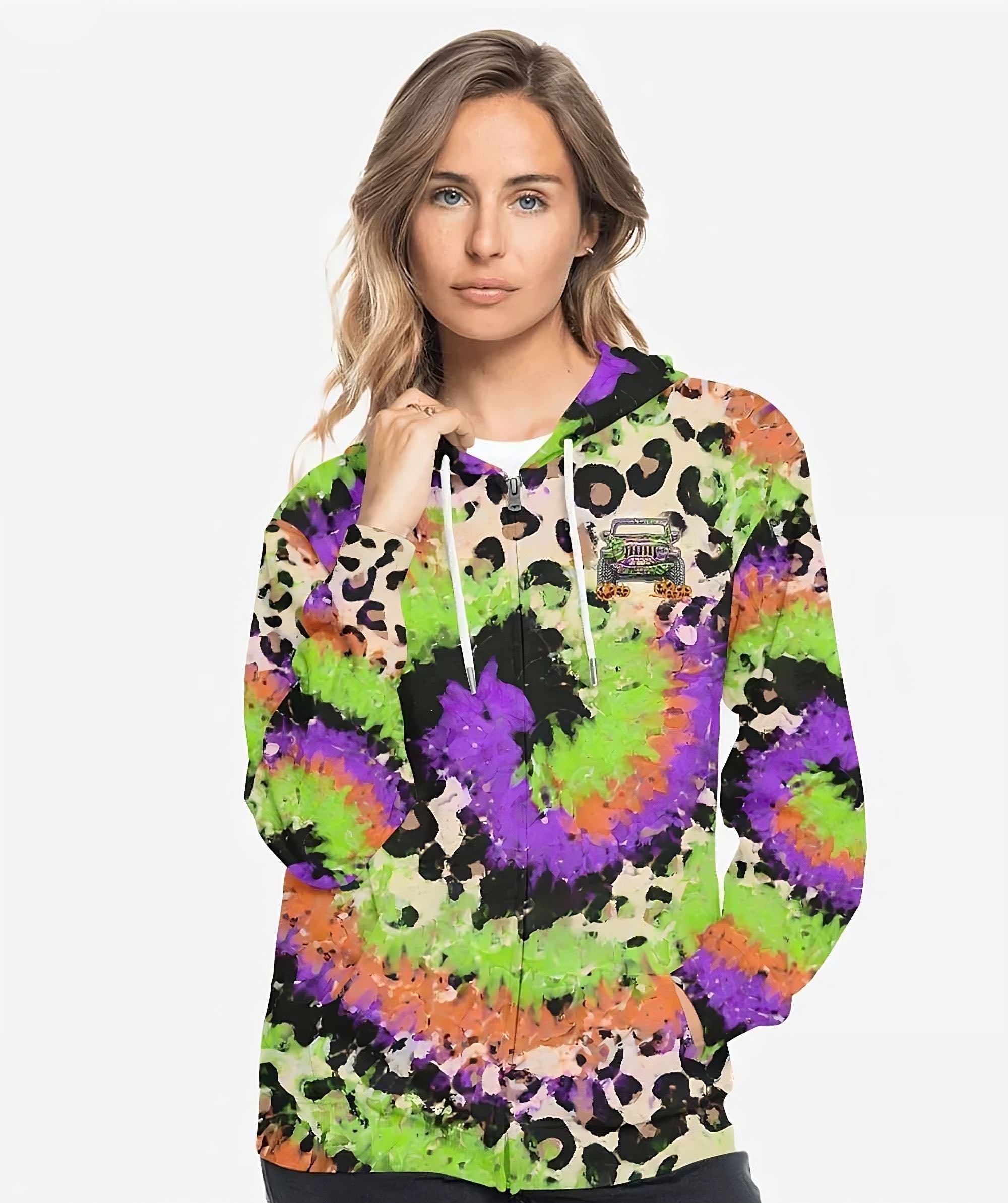 halloween-leopard-tie-dye-jeep-girl-all-over-print-hoodie