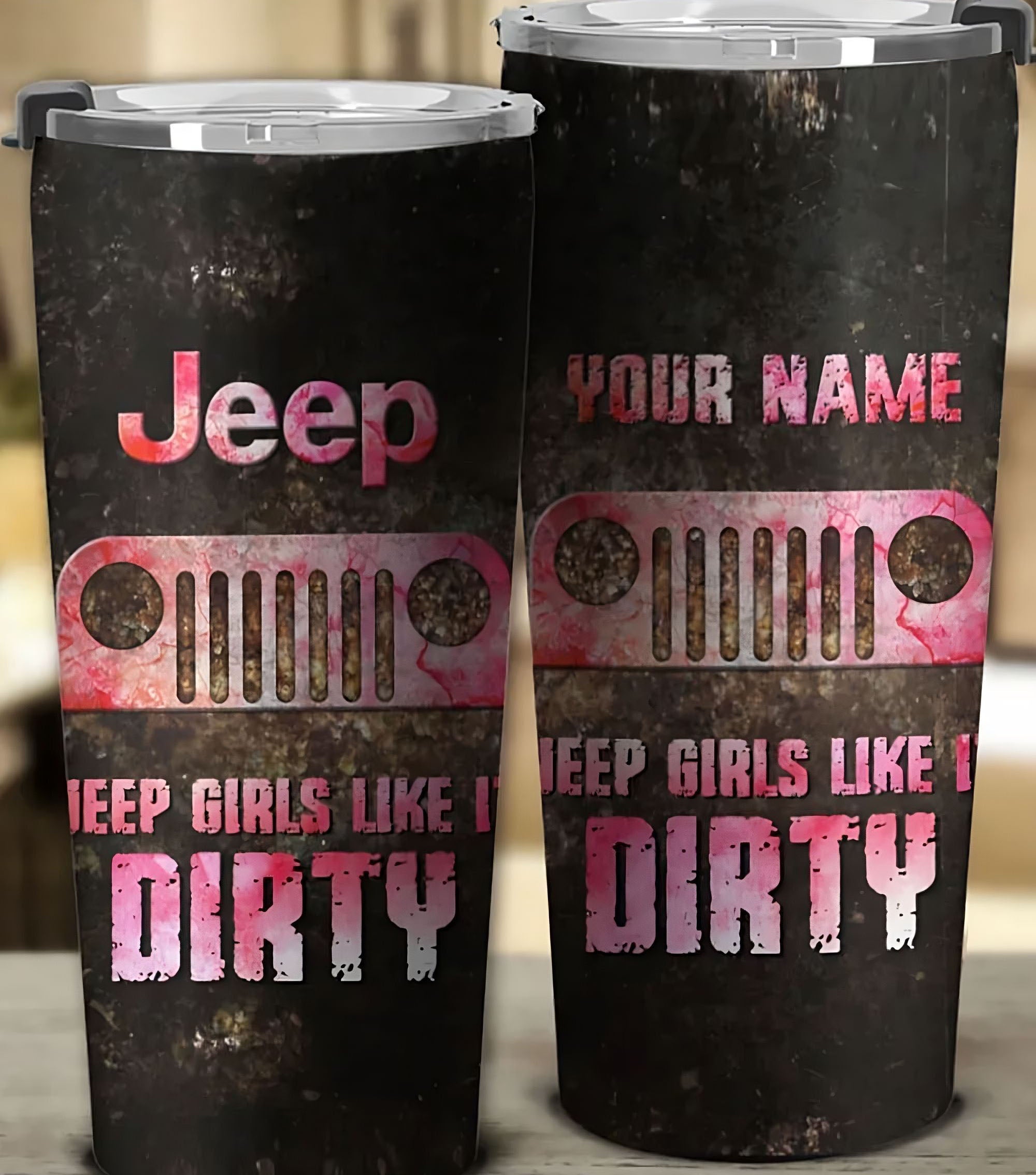 personalized-jeep-girls-like-it-dirty-tumbler