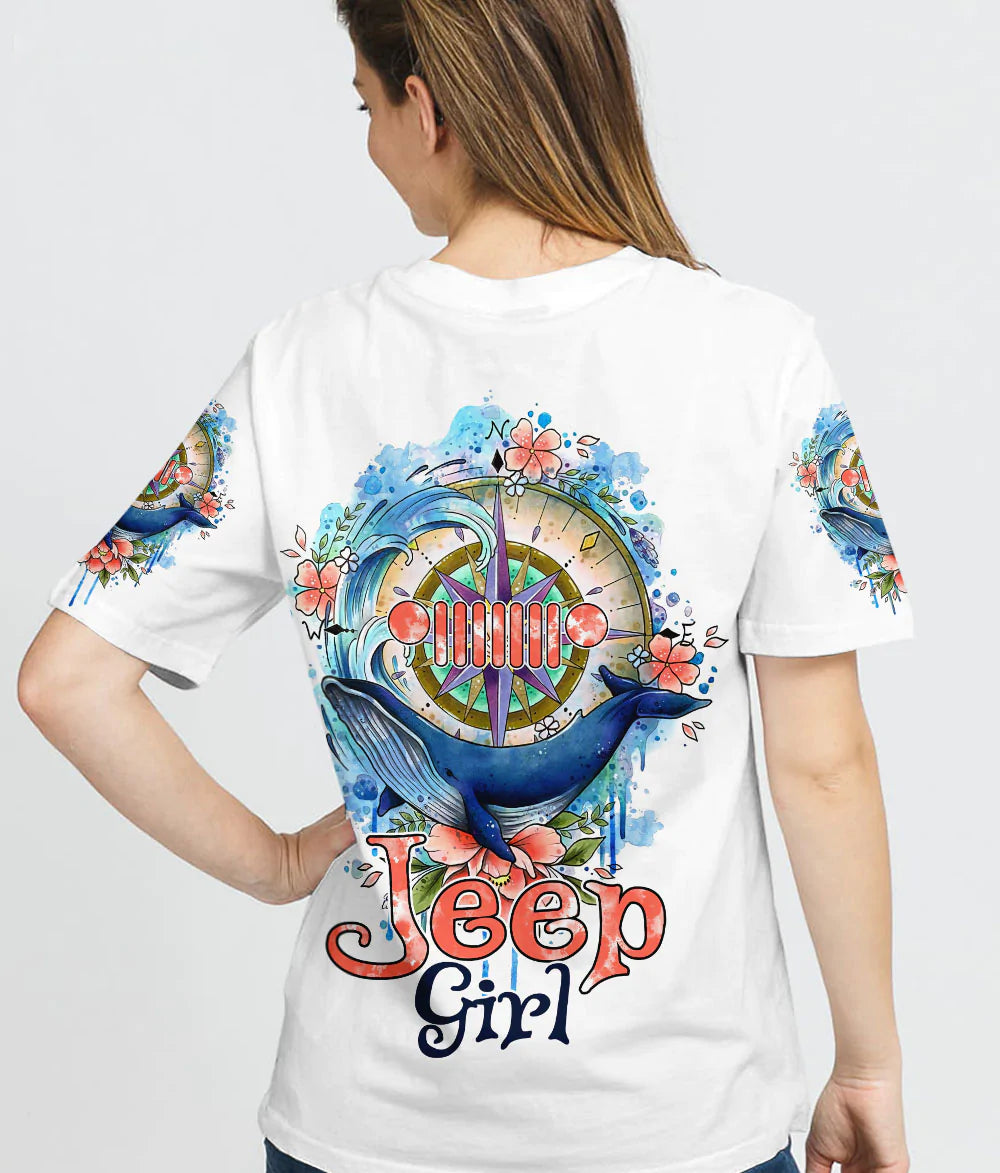 jeep-girl-whale-compass-floral-t-shirt