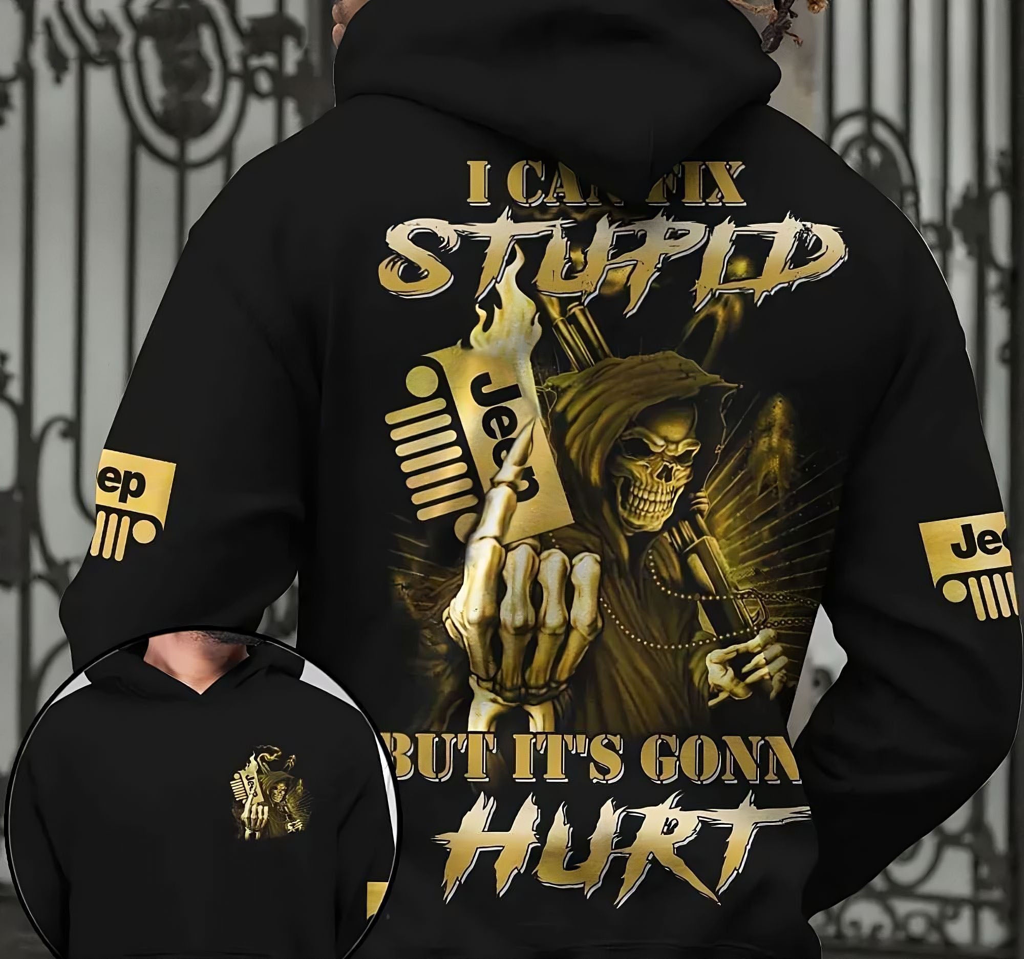 i-can-fix-stupid-but-its-gonna-hurt-jeep-reaper-all-over-print-hoodie