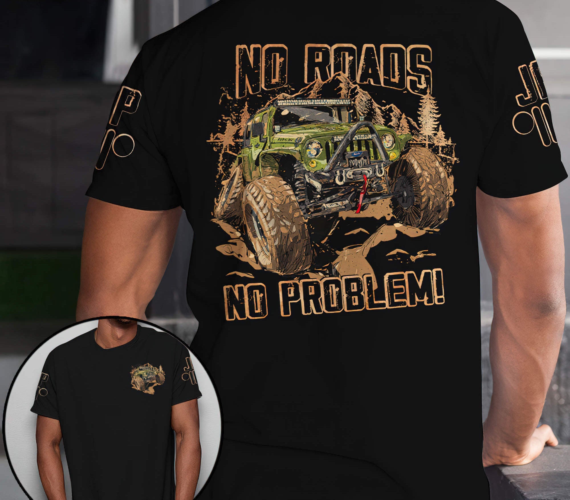 no-roads-no-problem-jeep-t-shirt