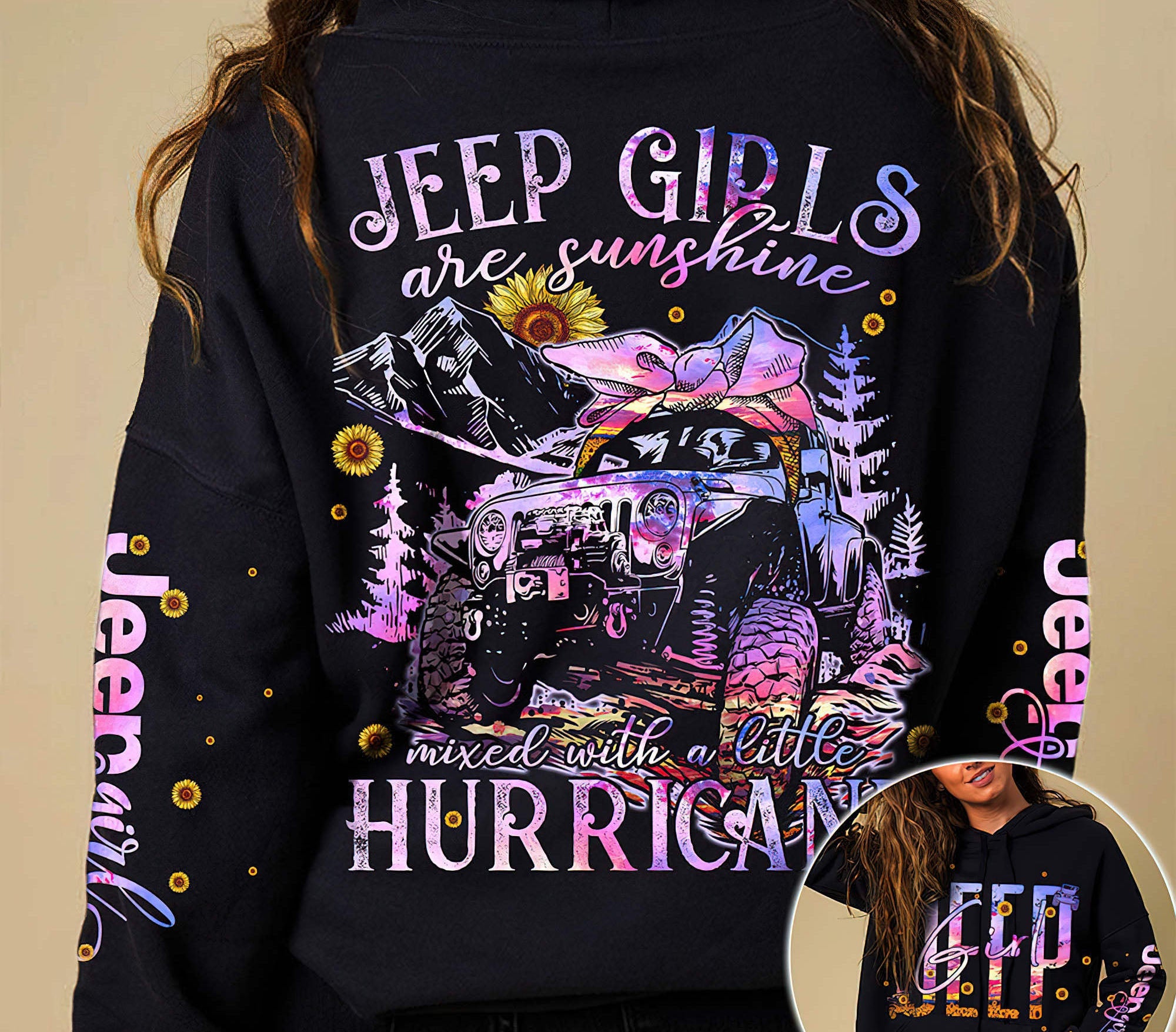 jeep-girls-are-sunshine-purple-hoodie