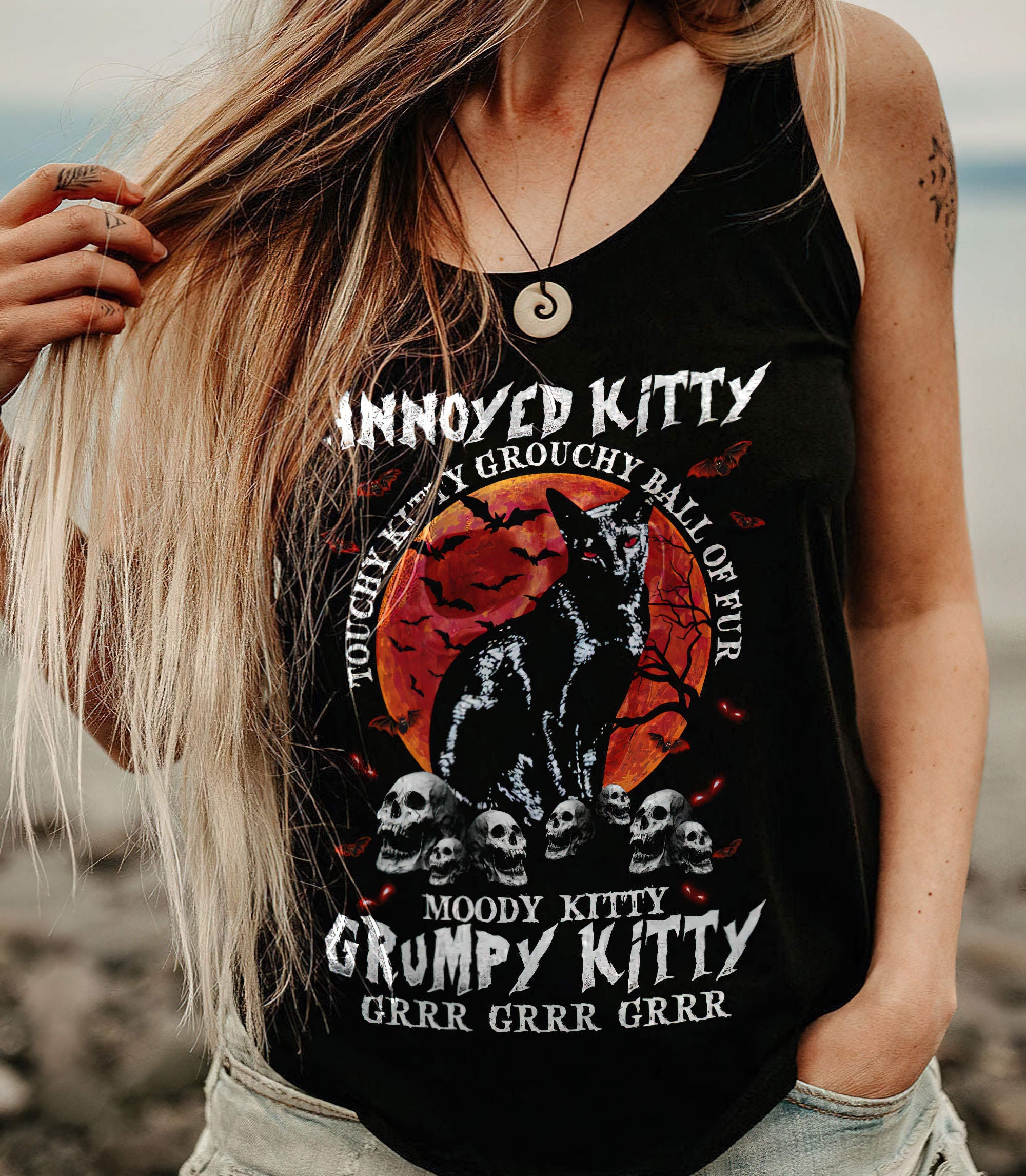 annoyed-kitty-skull-halloween-all-over-print-tank-top