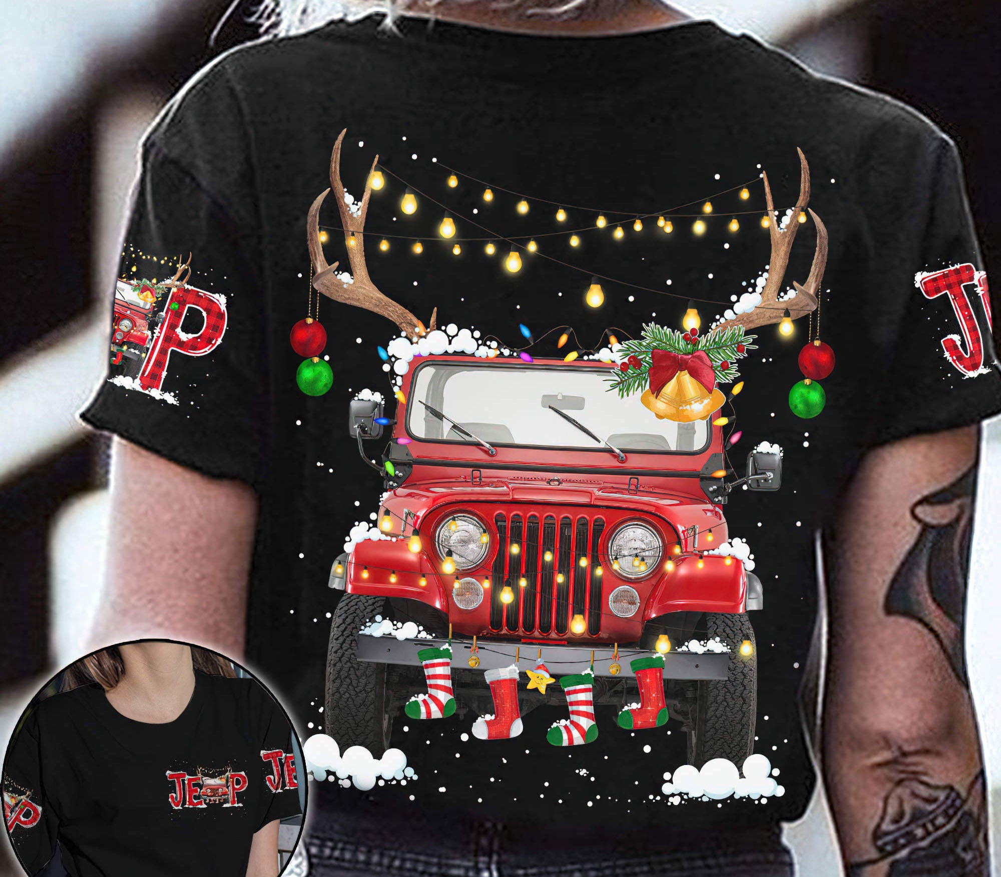 jeep-christmas-t-shirt