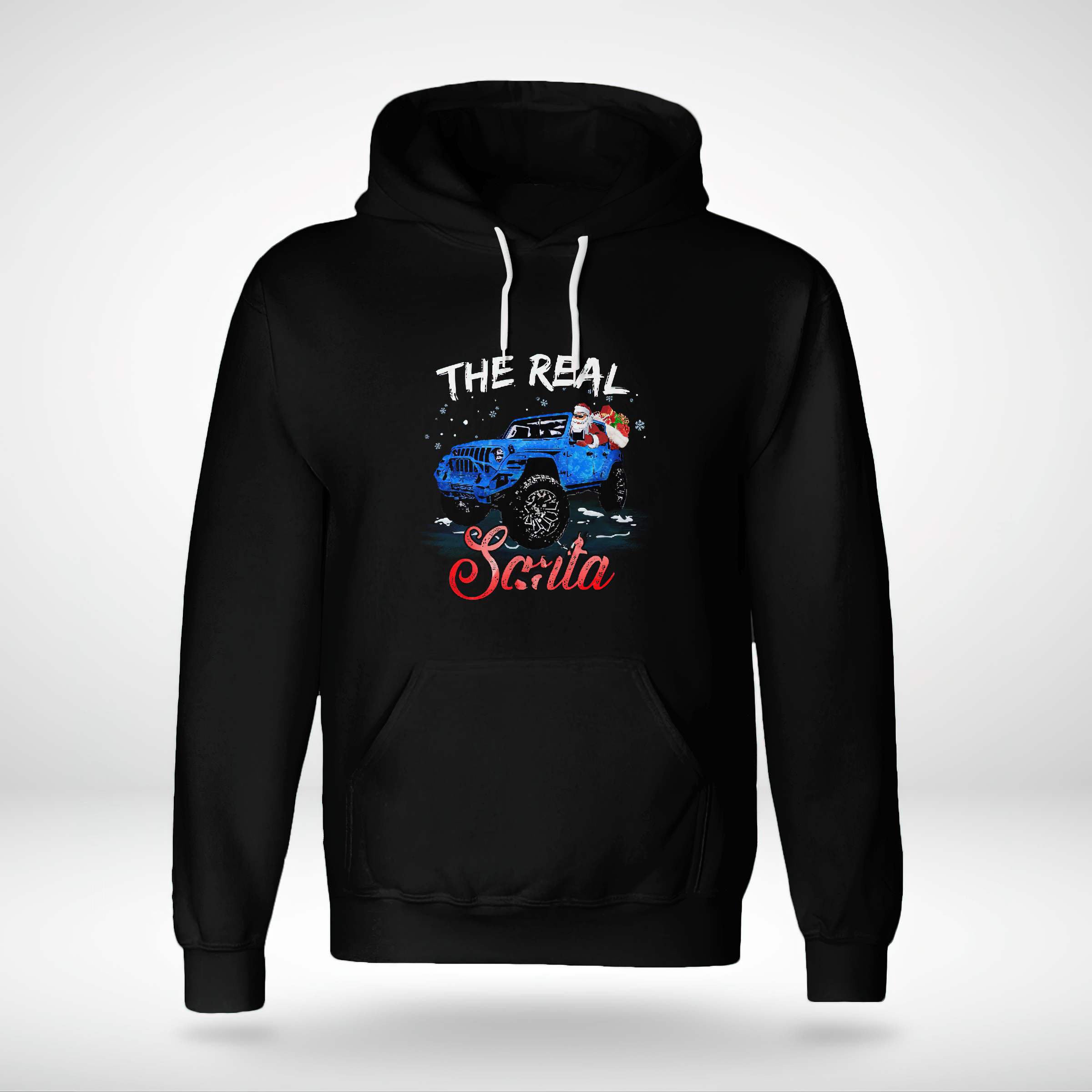 real-santa-jeep-christmas-hoodie