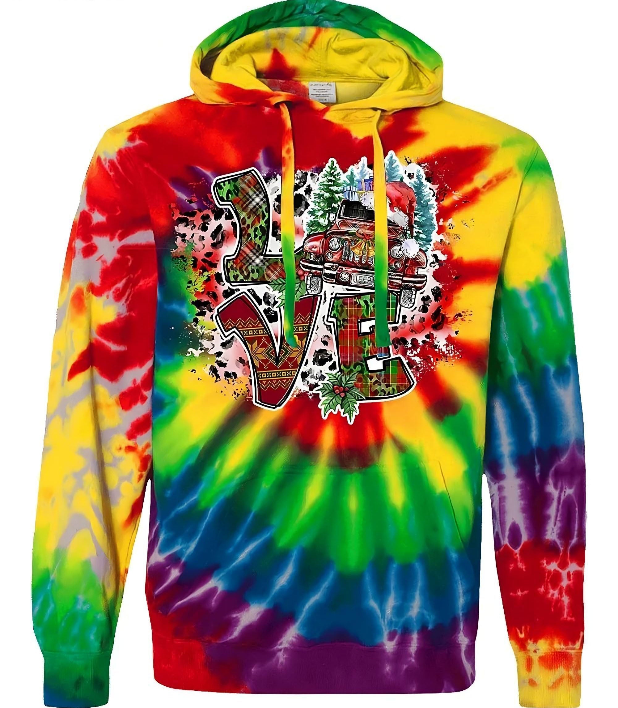 jeep-love-christmas-tie-dye-hoodie