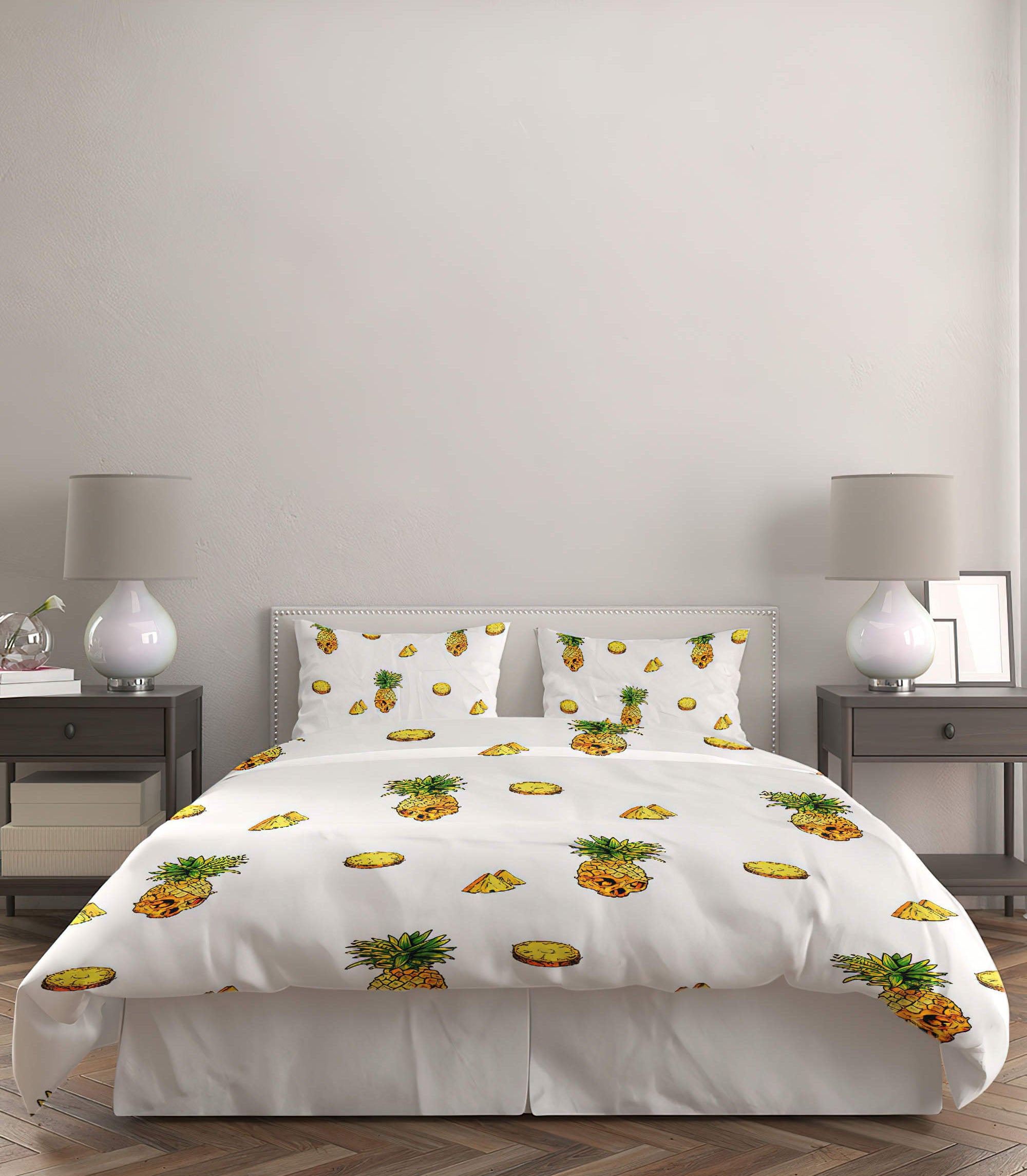 skull-pineapple-bedding-set-bedding-set