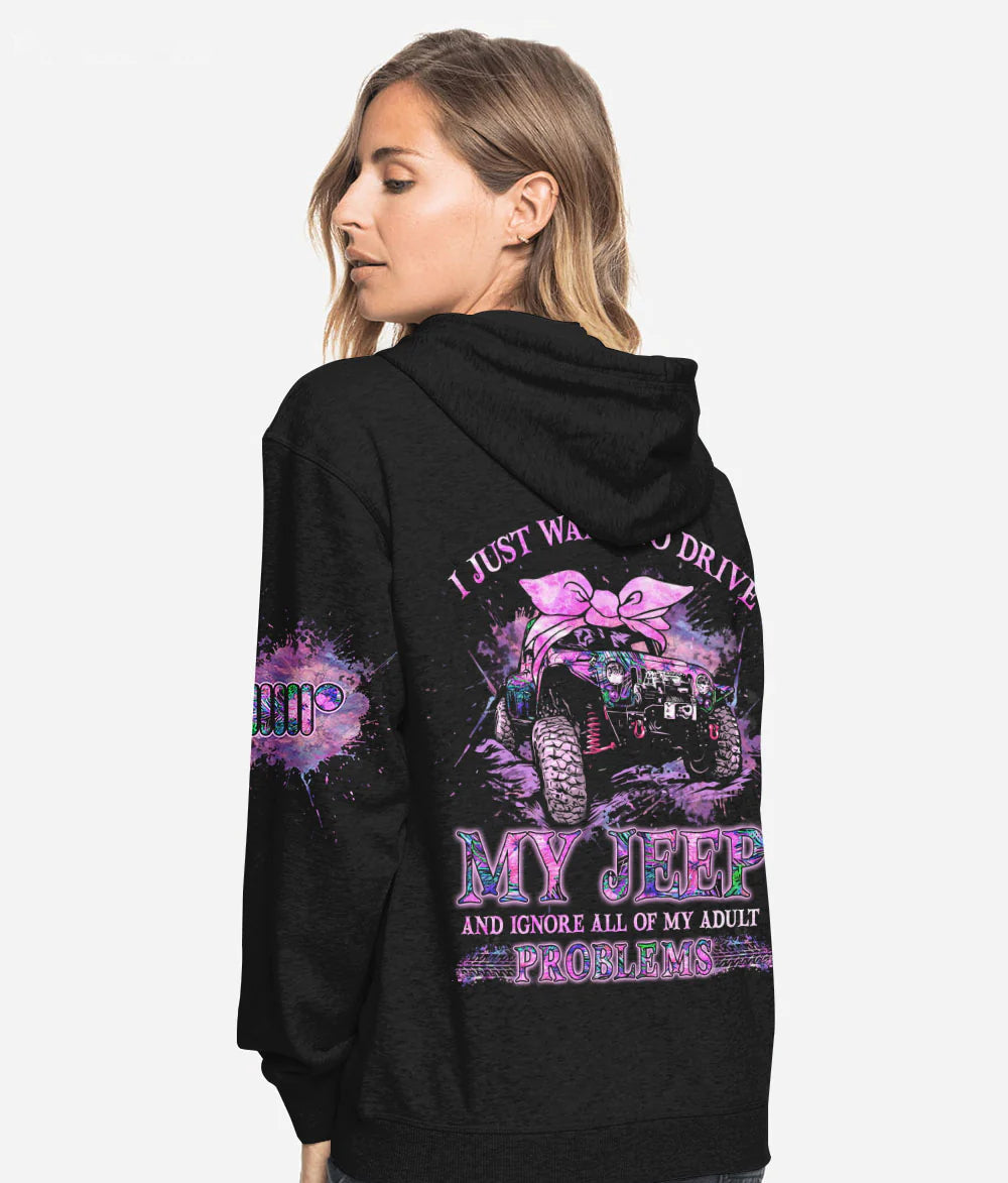 i-just-want-to-drive-my-jeep-floral-hoodie