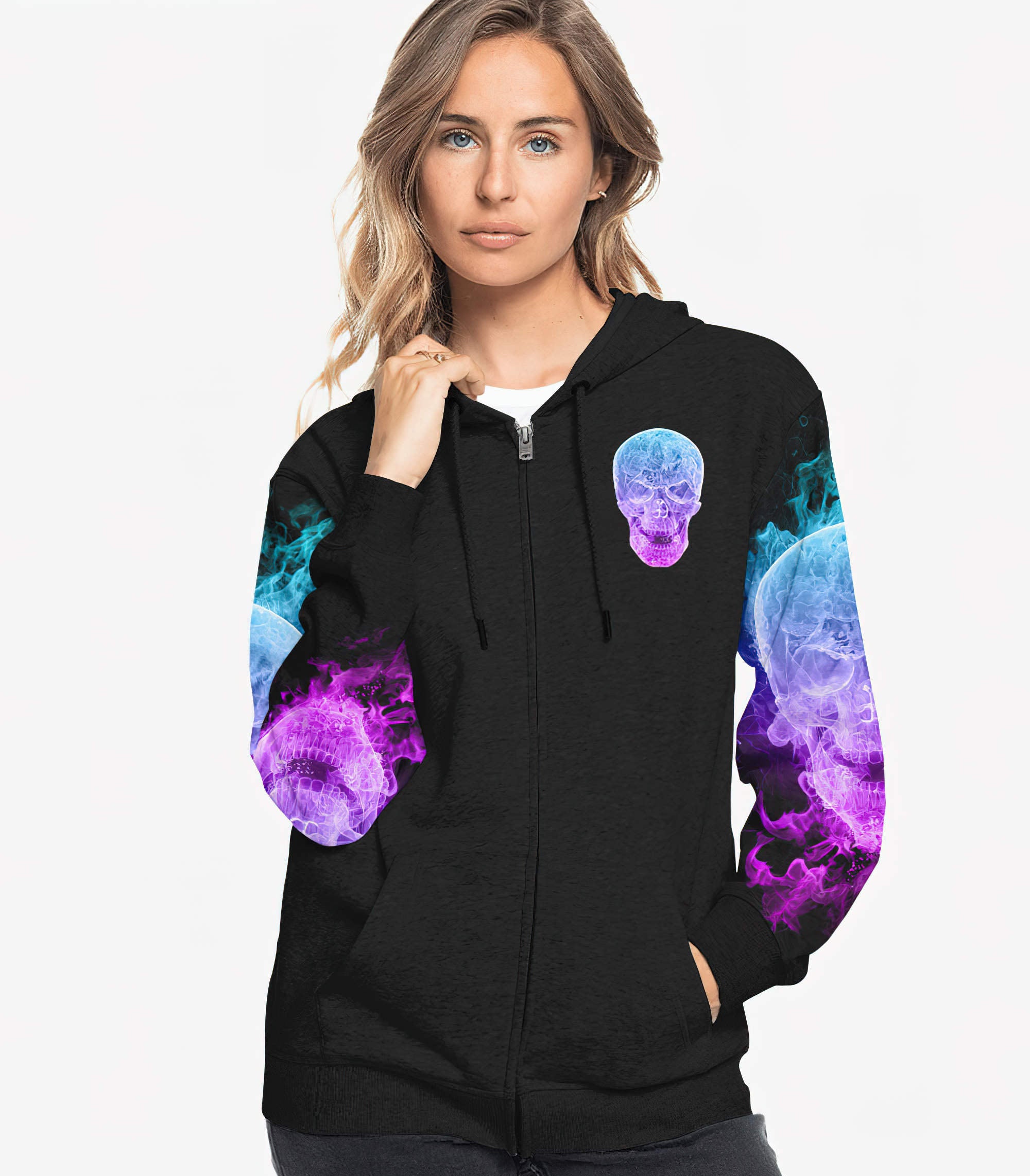 always-a-strong-women-fire-skull-all-over-print-hoodie