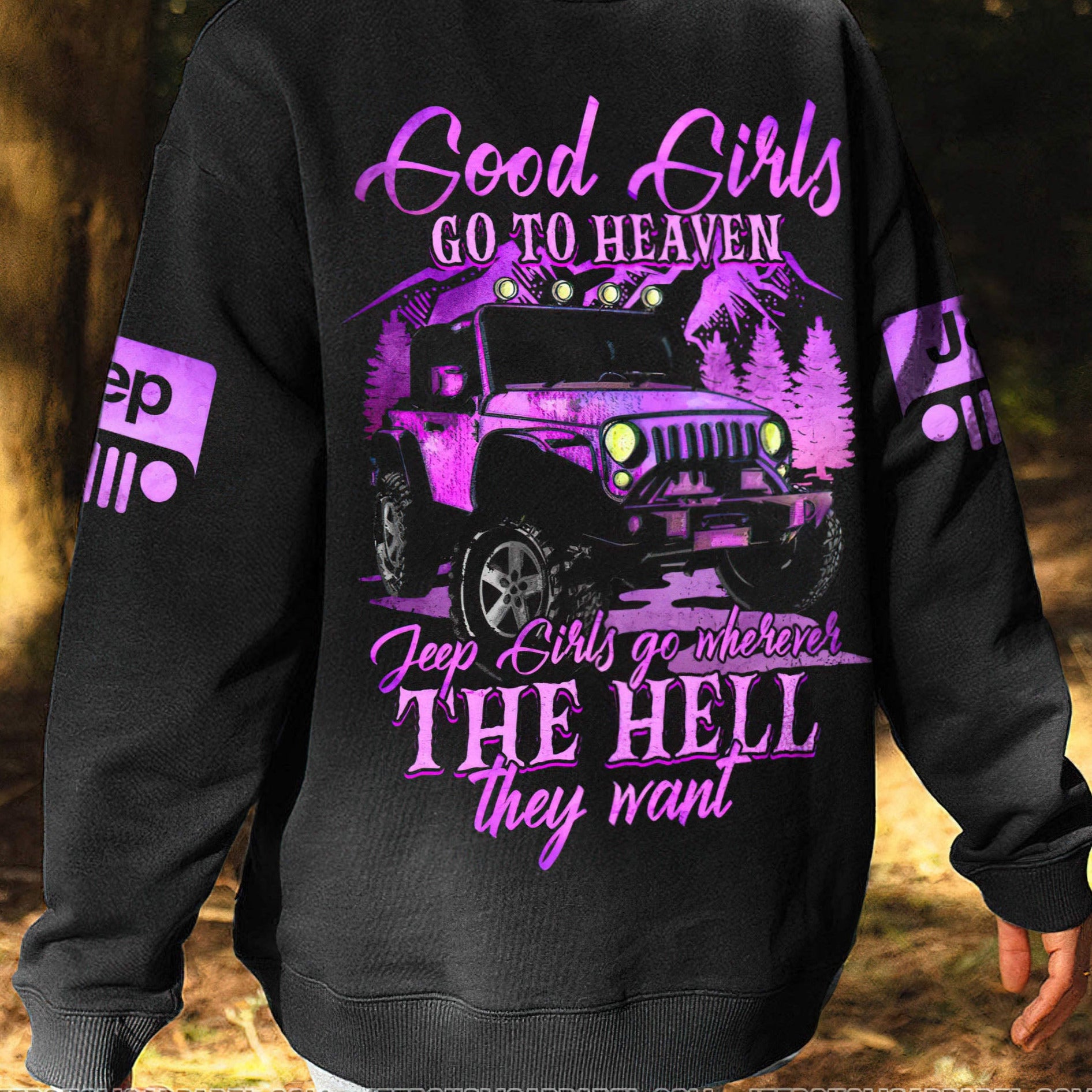 good-girls-go-to-heaven-purple-jeep-hoodie